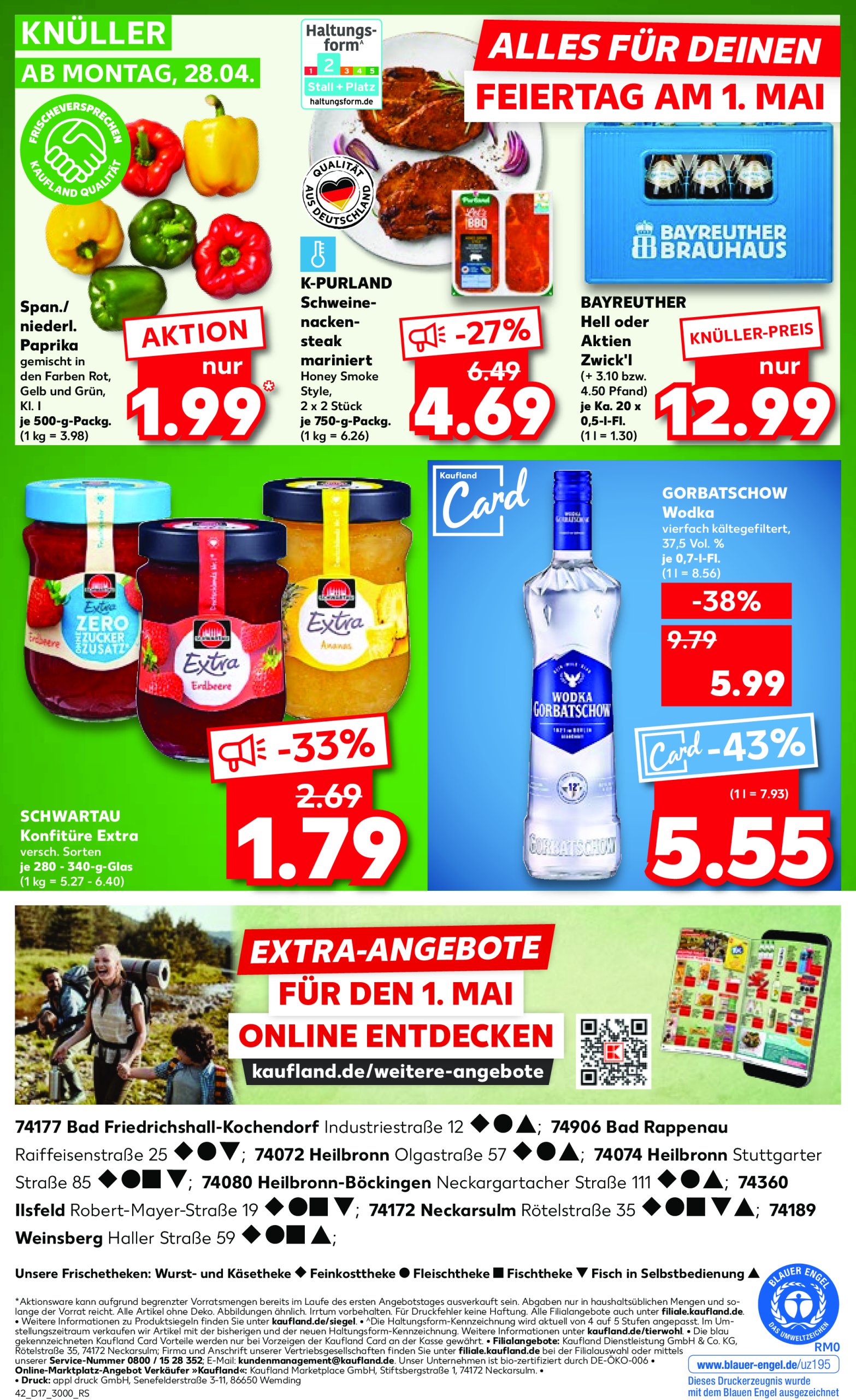 kaufland - Kaufland-Prospekt gültig von 24.04. bis 30.04. - page: 42 kaufland - Kaufland-Prospekt gültig von 24.04. bis 30.04. - page: 42