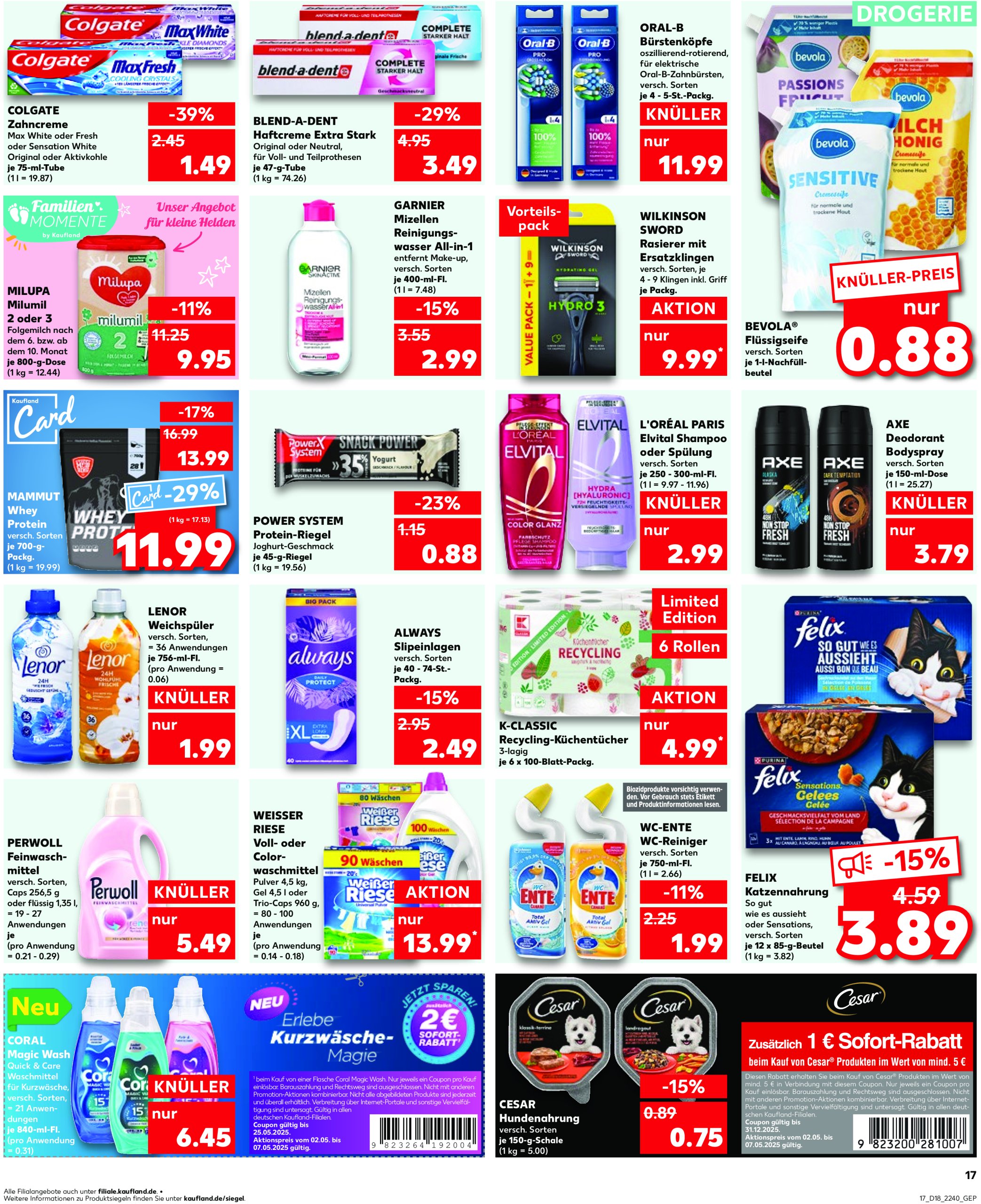 kaufland - Kaufland-Prospekt gültig von 02.05. bis 07.05. - page: 17