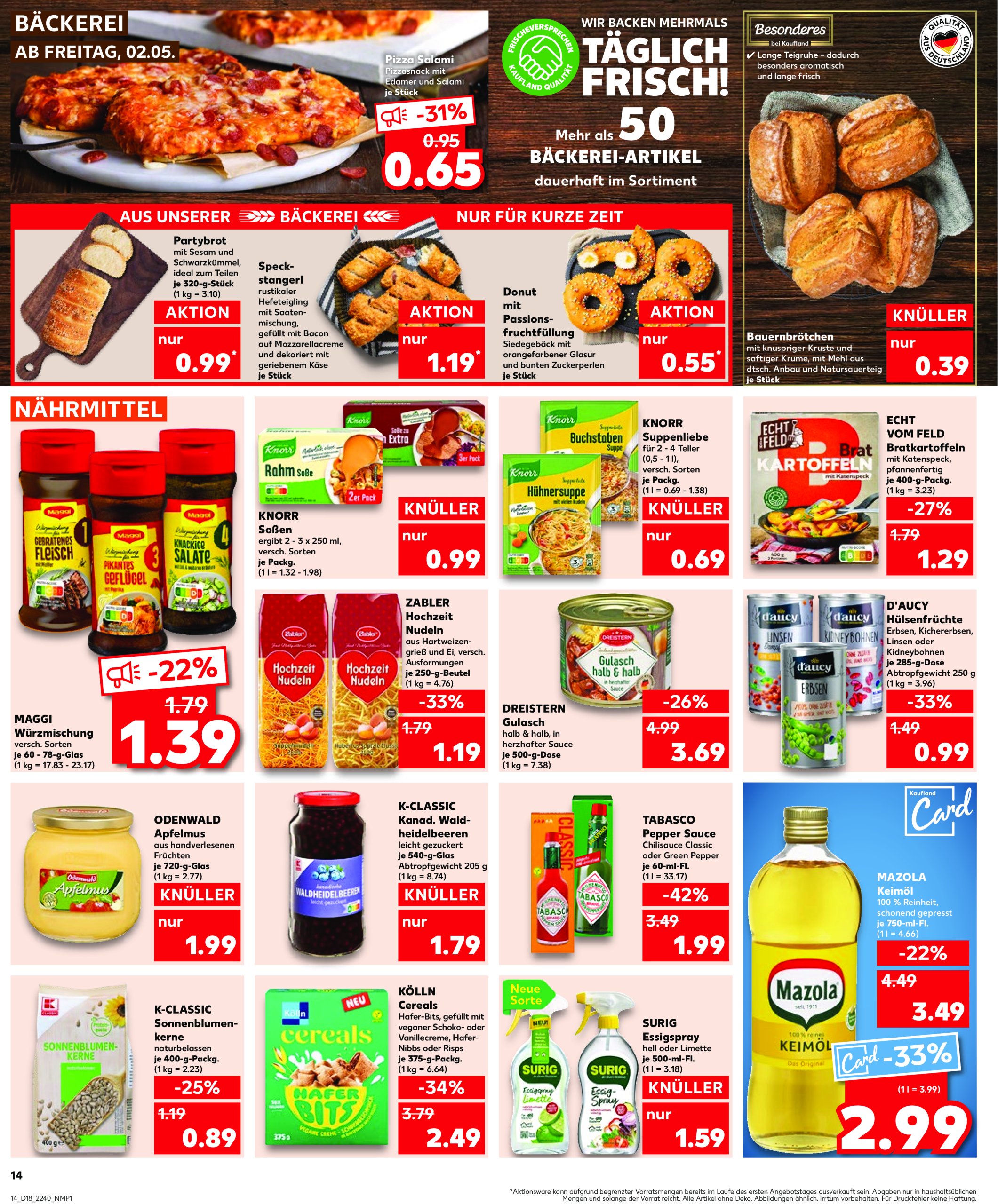 kaufland - Kaufland-Prospekt gültig von 02.05. bis 07.05. - page: 14