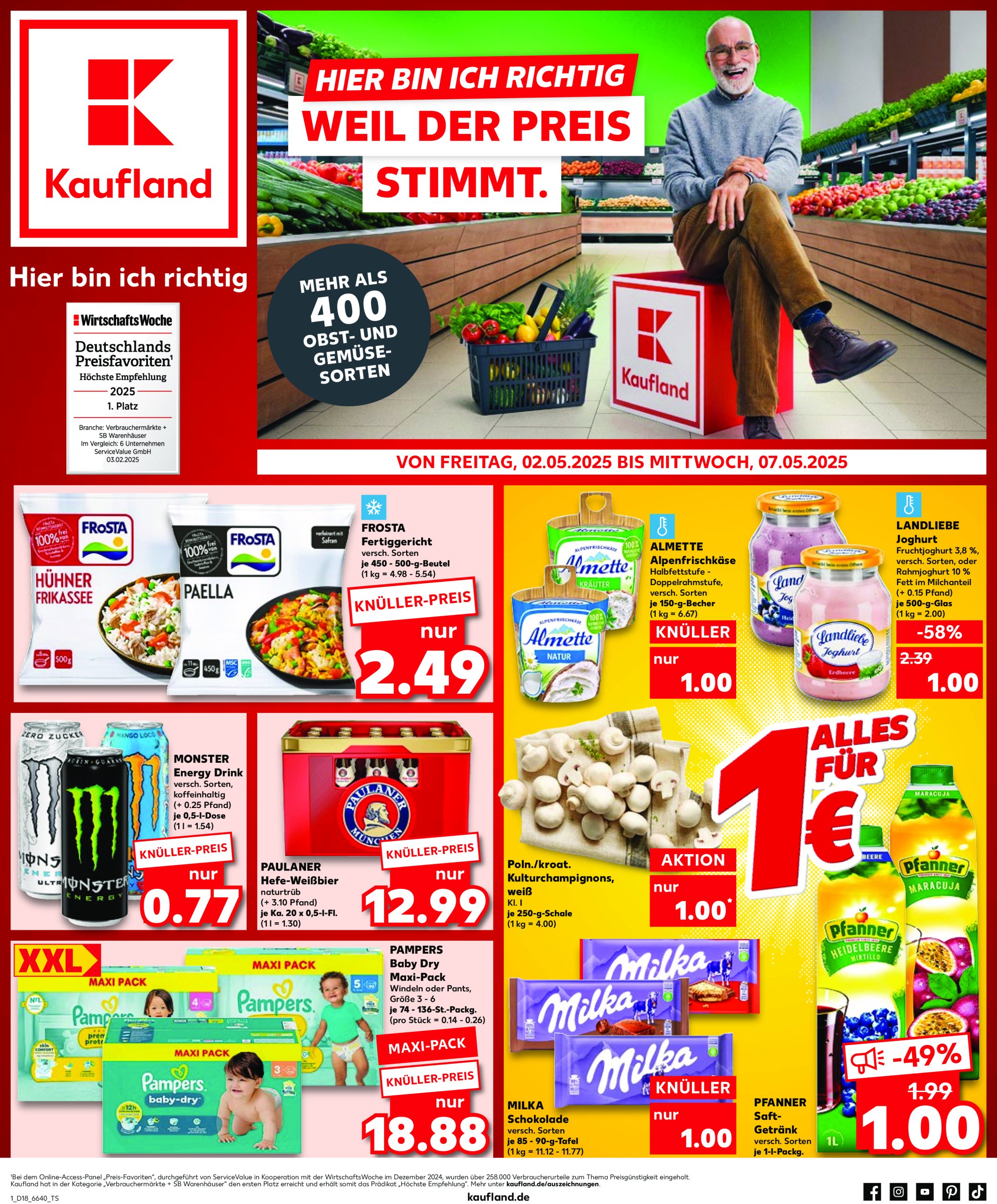 kaufland - Kaufland-Prospekt gültig von 02.05. bis 07.05.