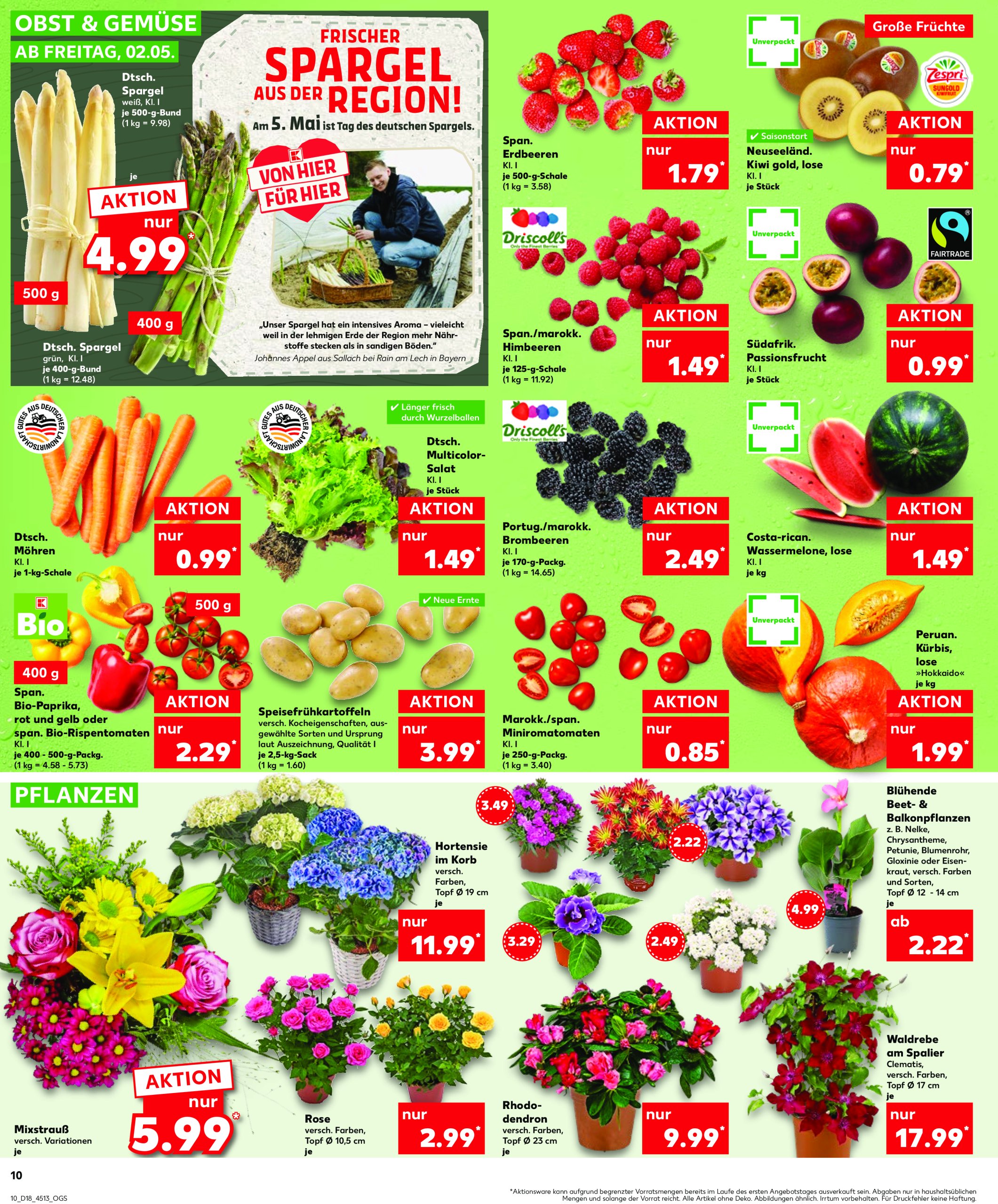 kaufland - Kaufland-Prospekt gültig von 02.05. bis 07.05. - page: 10