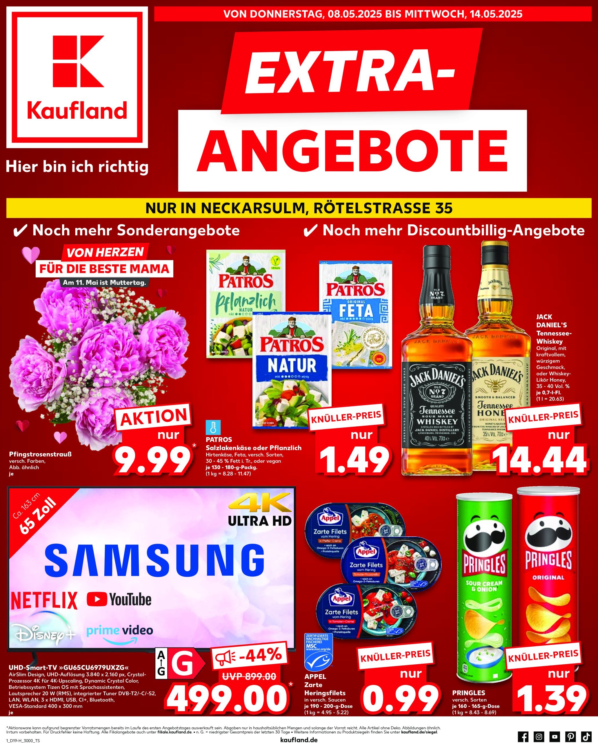 kaufland - Kaufland - Neckarsulm-Prospekt gültig von 08.05. bis 14.05.