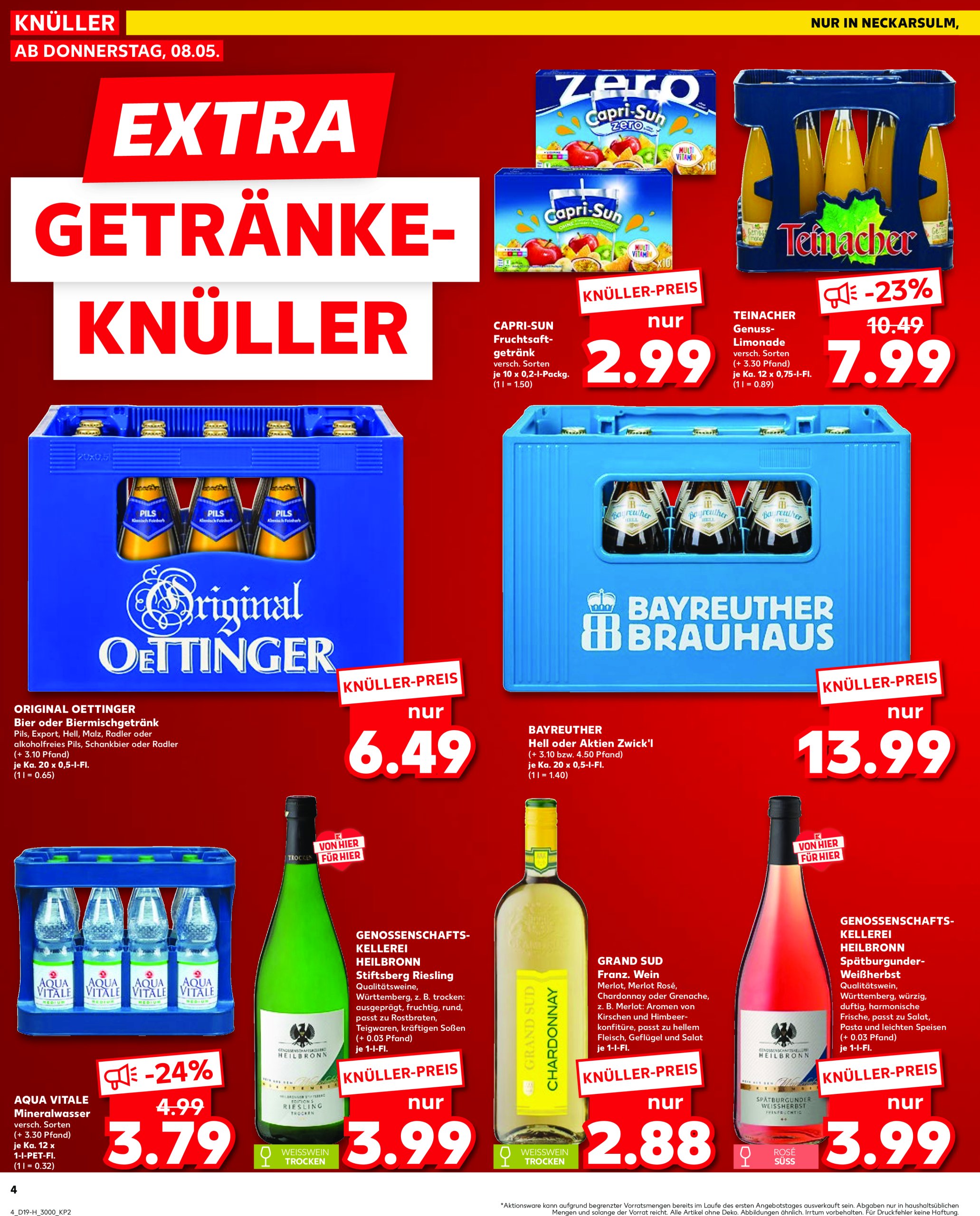 kaufland - Kaufland - Neckarsulm-Prospekt gültig von 08.05. bis 14.05. - page: 4