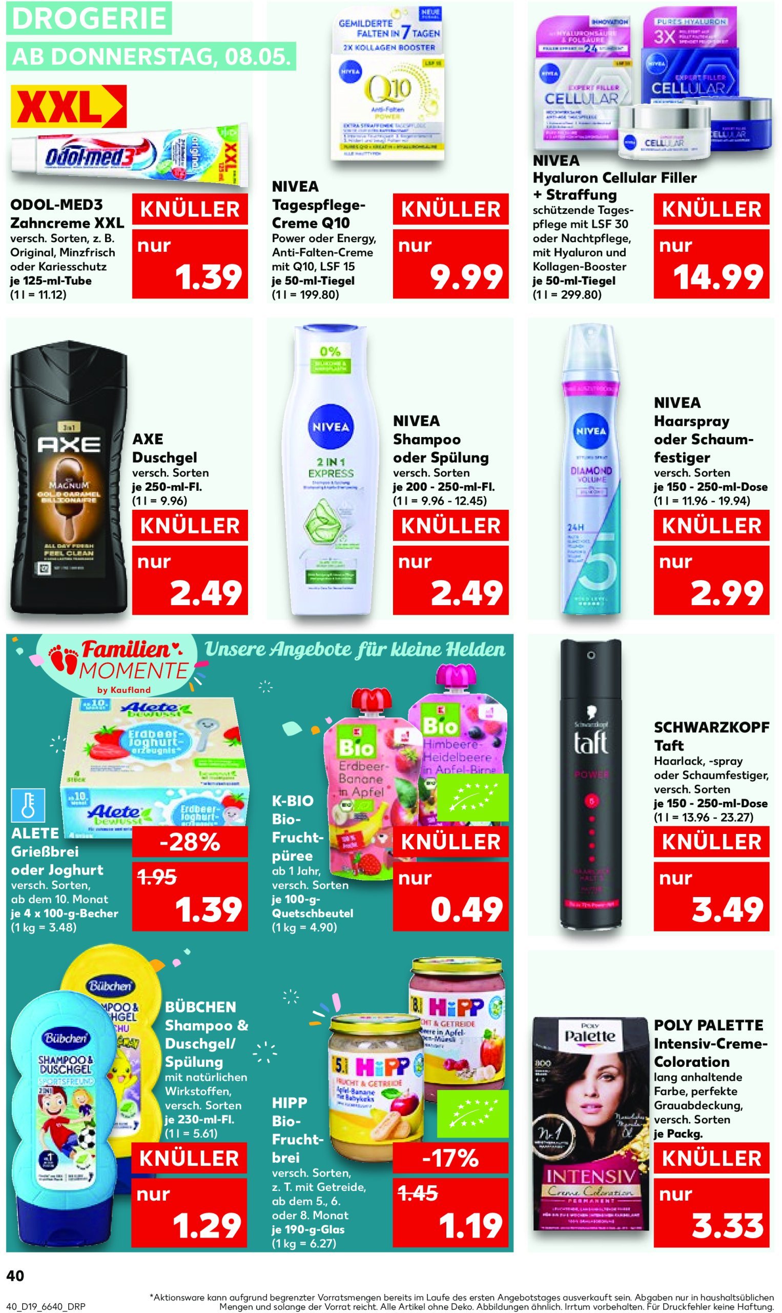 kaufland - Kaufland-Prospekt gültig von 08.05. bis 14.05. - page: 40 kaufland - Kaufland-Prospekt gültig von 08.05. bis 14.05. - page: 40