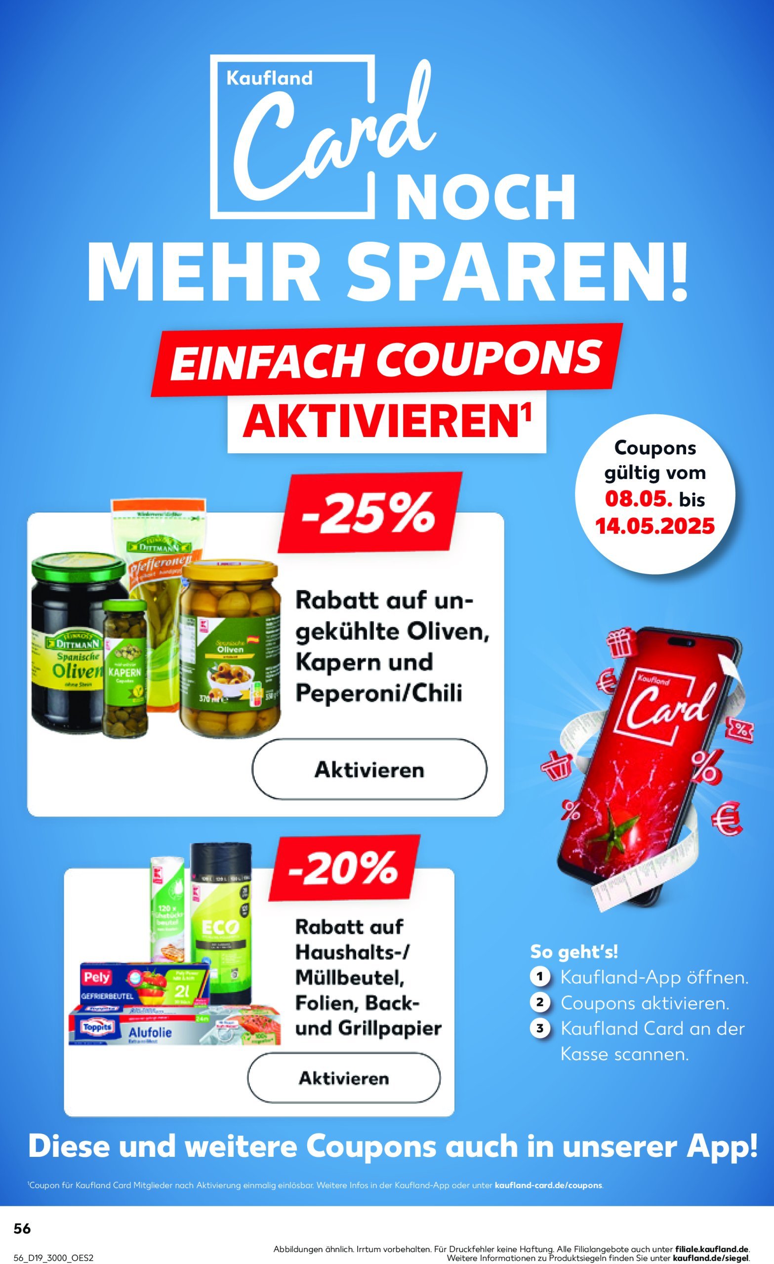 kaufland - Kaufland-Prospekt gültig von 08.05. bis 14.05. - page: 56 kaufland - Kaufland-Prospekt gültig von 08.05. bis 14.05. - page: 56