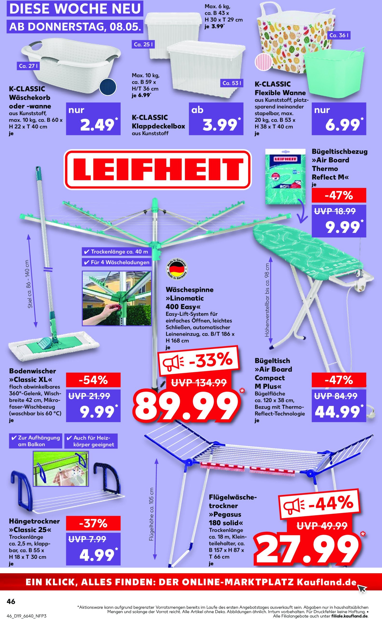 kaufland - Kaufland-Prospekt gültig von 08.05. bis 14.05. - page: 46 kaufland - Kaufland-Prospekt gültig von 08.05. bis 14.05. - page: 46