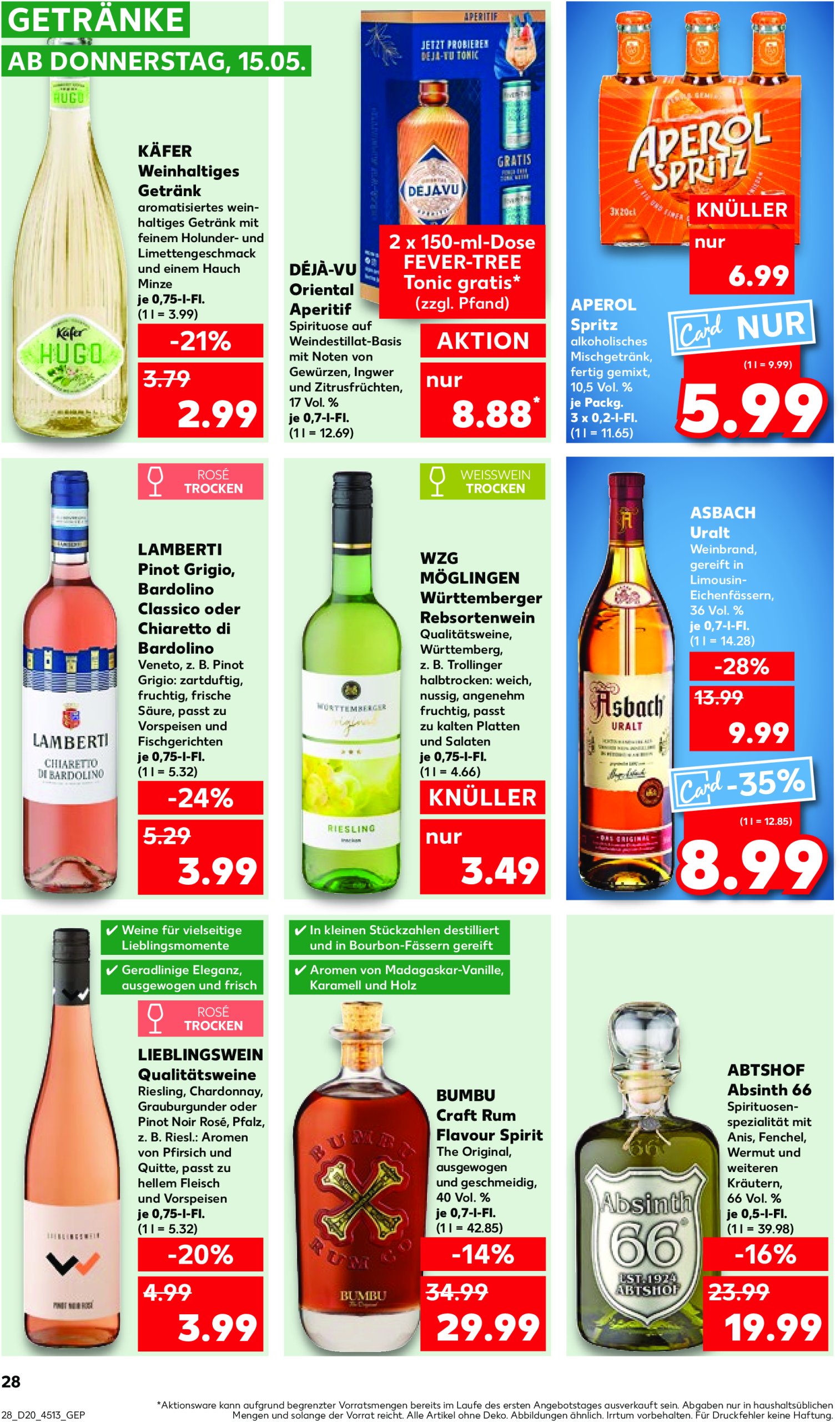 kaufland - Kaufland-Prospekt gültig von 15.05. bis 21.05. - page: 28