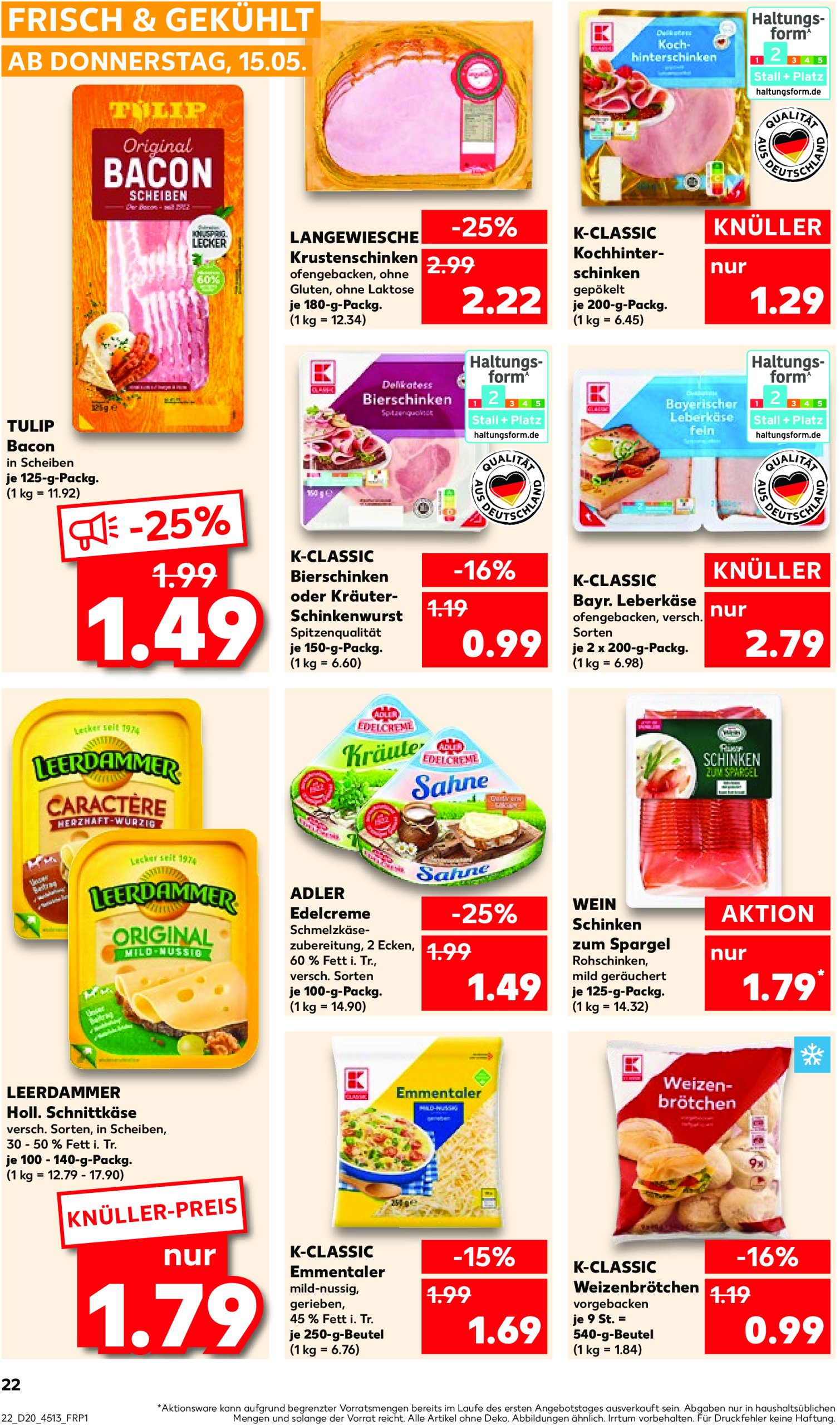 kaufland - Kaufland-Prospekt gültig von 15.05. bis 21.05. - page: 22