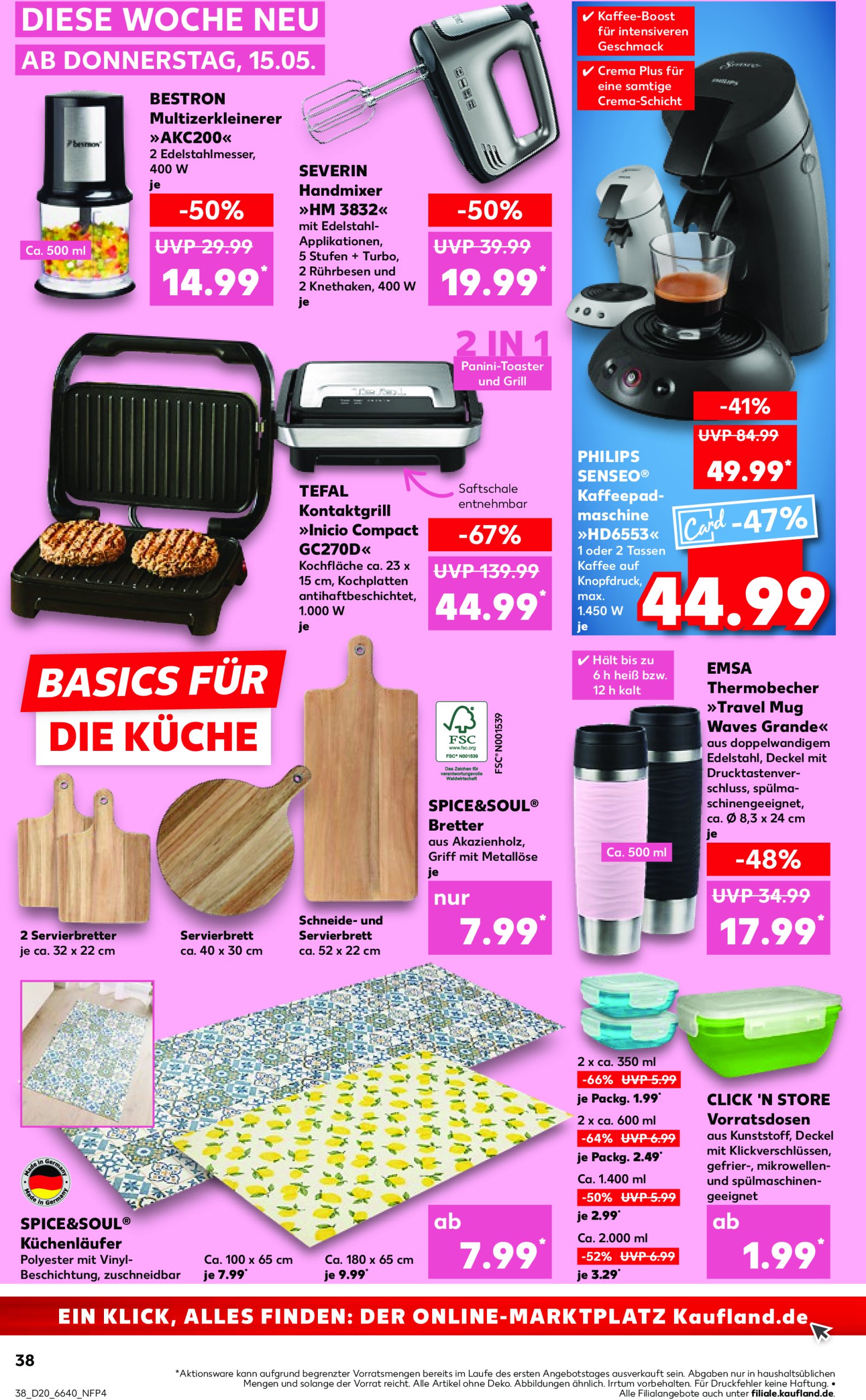 kaufland - Kaufland-Prospekt gültig von 15.05. bis 21.05. - page: 38