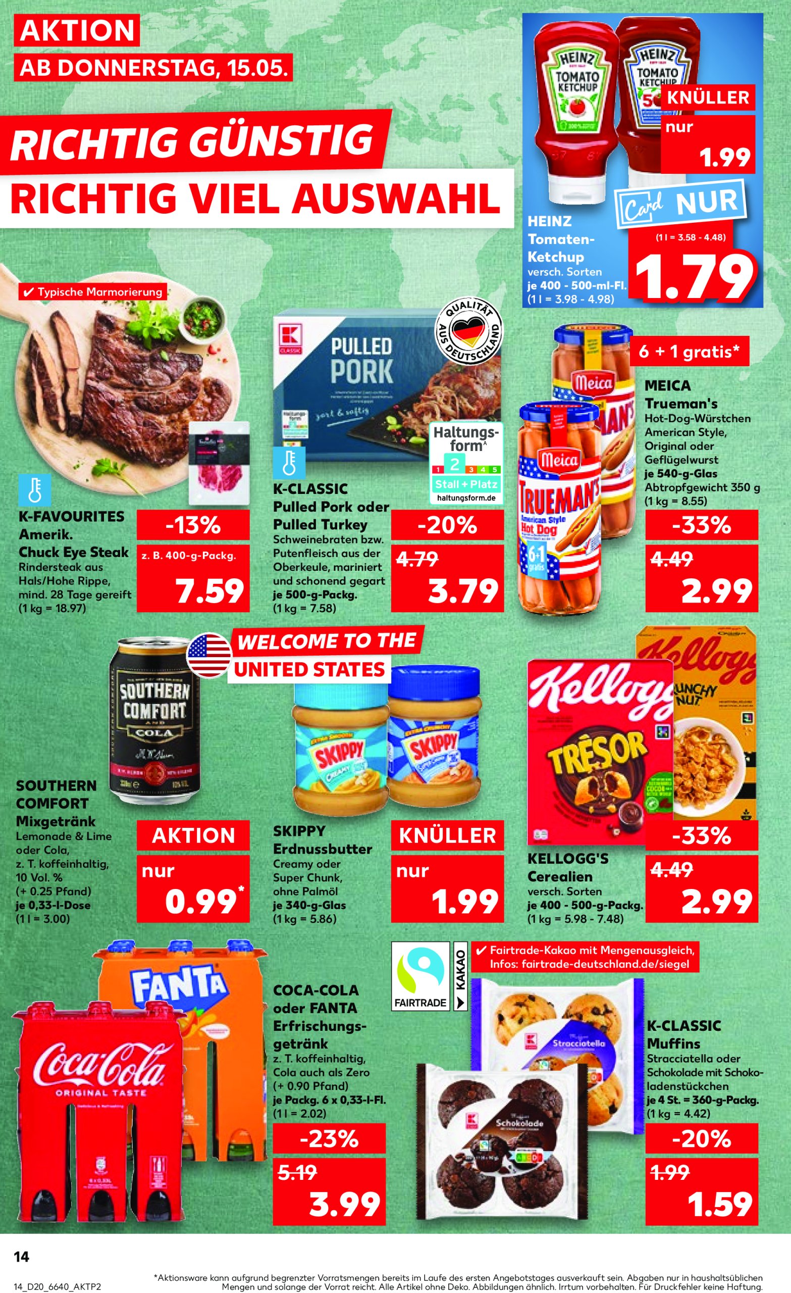 kaufland - Kaufland-Prospekt gültig von 15.05. bis 21.05. - page: 14