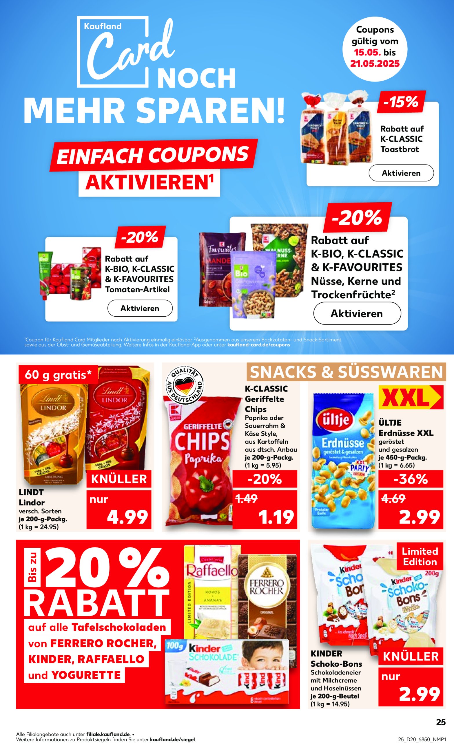 kaufland - Kaufland-Prospekt gültig von 15.05. bis 21.05. - page: 25