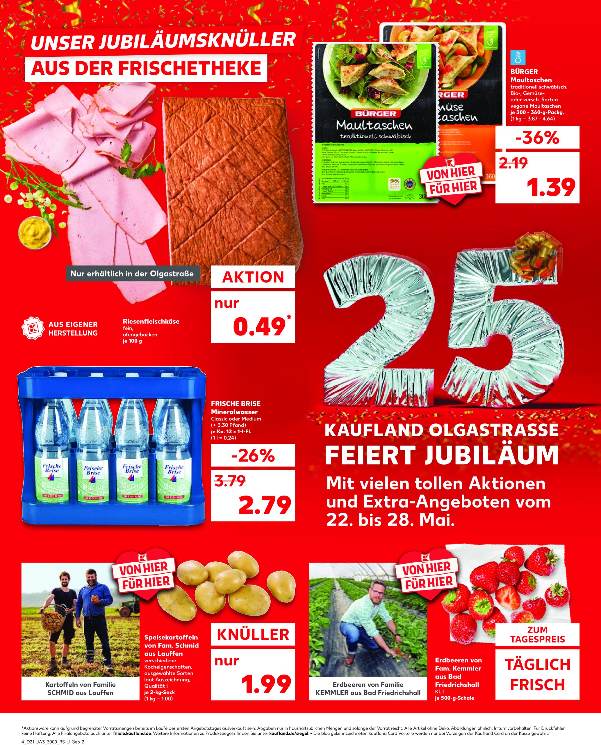 kaufland - Kaufland - 25 Jahre Heilbronn-Prospekt gültig von 22.05. bis 28.05. - page: 4