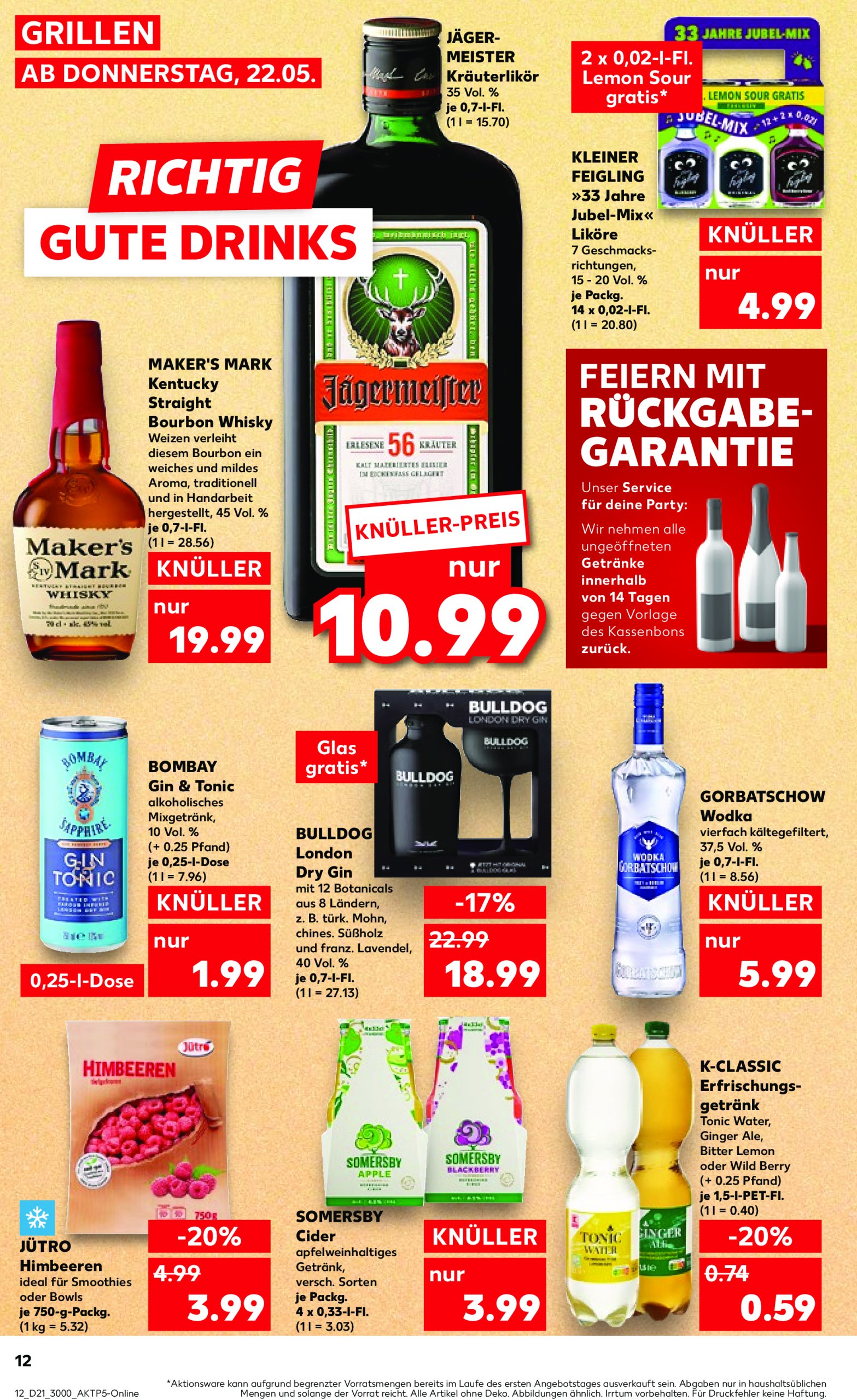 kaufland - Kaufland-Prospekt gültig von 22.05. bis 28.05. - page: 12