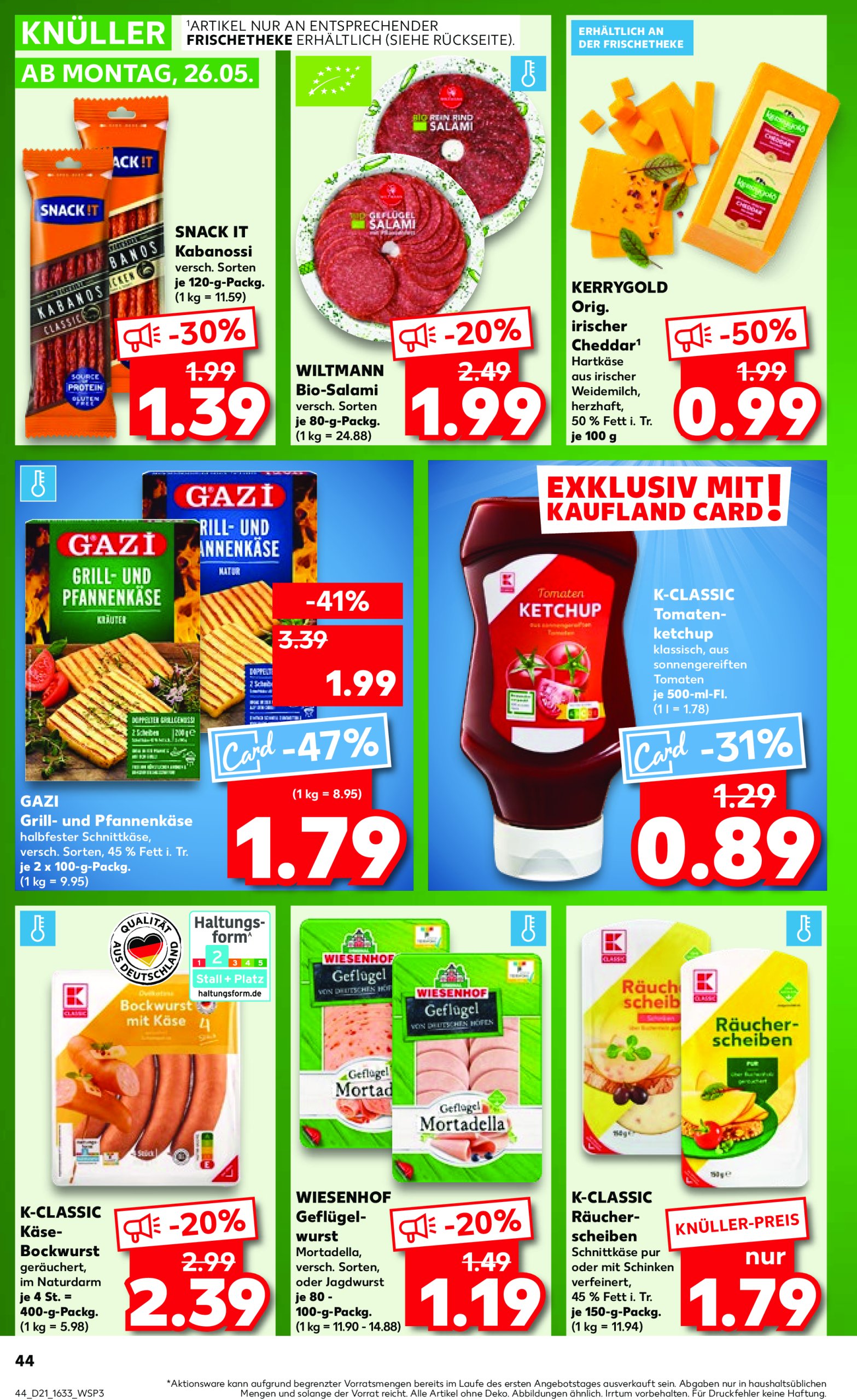 kaufland - Kaufland-Prospekt gültig von 22.05. bis 28.05. - page: 44