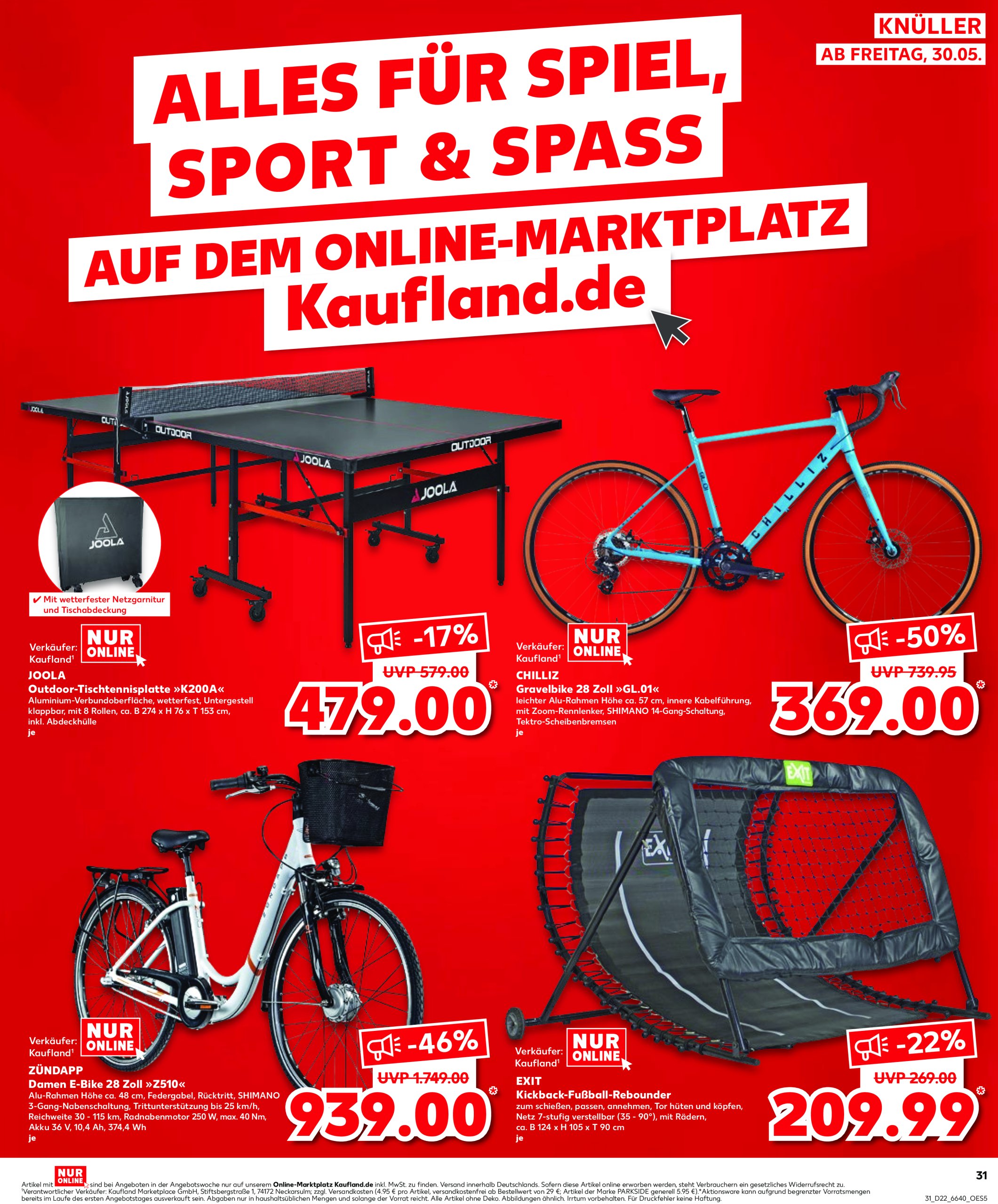 kaufland - Kaufland-Prospekt gültig von 30.05. bis 04.06. - page: 31