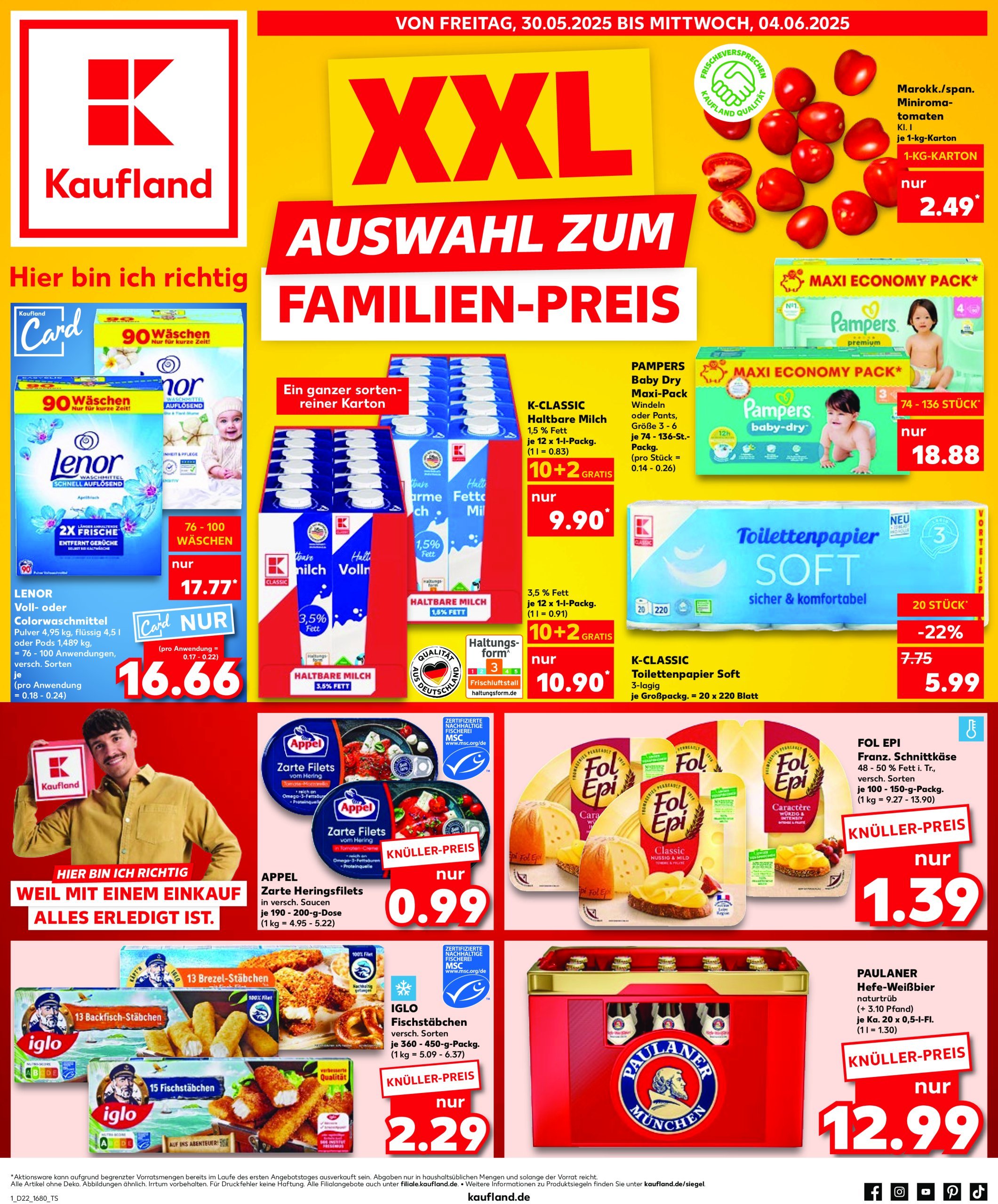 kaufland - Kaufland-Prospekt gültig von 30.05. bis 04.06. - page: 1