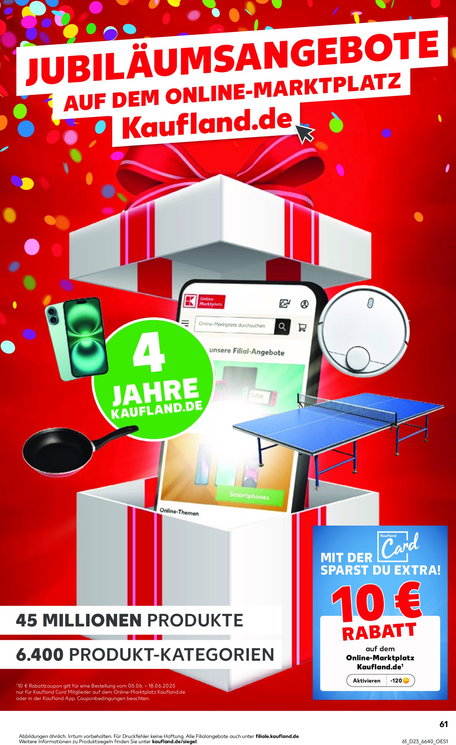 kaufland - Kaufland-Prospekt gültig von 05.06. bis 11.06. - page: 61 kaufland - Kaufland-Prospekt gültig von 05.06. bis 11.06. - page: 61
