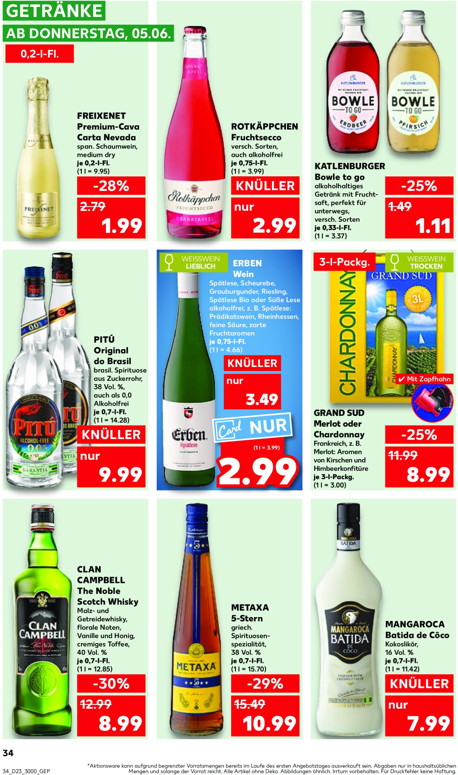 kaufland - Kaufland-Prospekt gültig von 05.06. bis 11.06. - page: 34 kaufland - Kaufland-Prospekt gültig von 05.06. bis 11.06. - page: 34