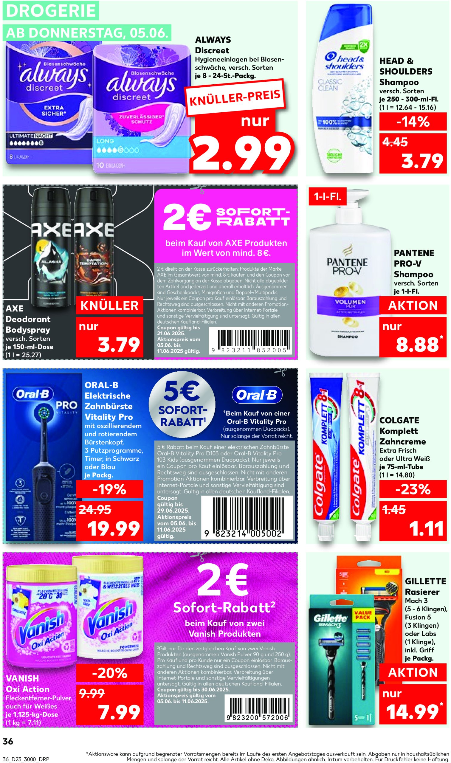 kaufland - Kaufland-Prospekt gültig von 05.06. bis 11.06. - page: 36 kaufland - Kaufland-Prospekt gültig von 05.06. bis 11.06. - page: 36