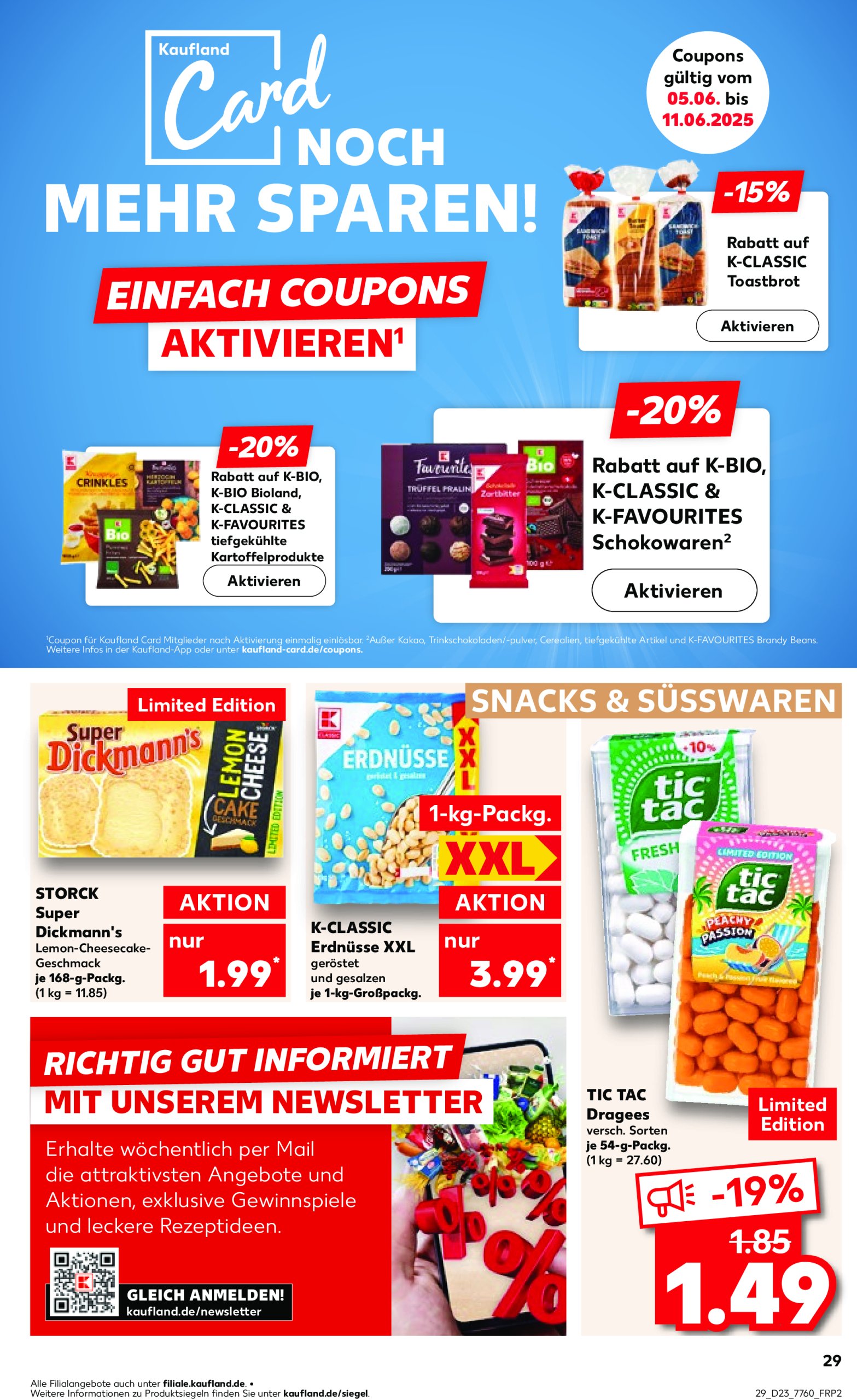 kaufland - Kaufland-Prospekt gültig von 05.06. bis 11.06. - page: 29 kaufland - Kaufland-Prospekt gültig von 05.06. bis 11.06. - page: 29