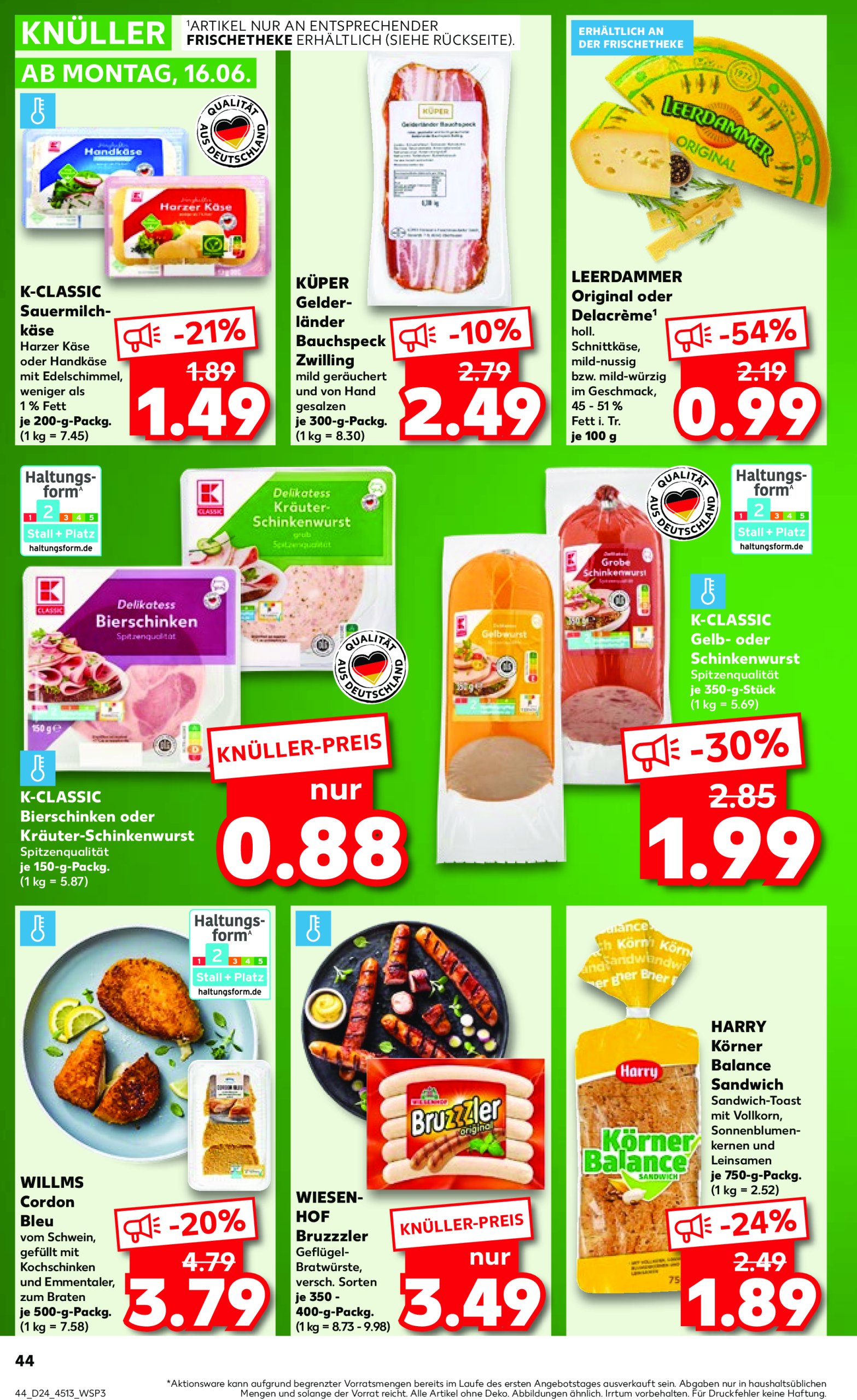kaufland - Kaufland Prospekt-Prospekt gültig vom 12.06. bis 18.06. - page: 44 kaufland - Kaufland Prospekt-Prospekt gültig vom 12.06. bis 18.06. - page: 44