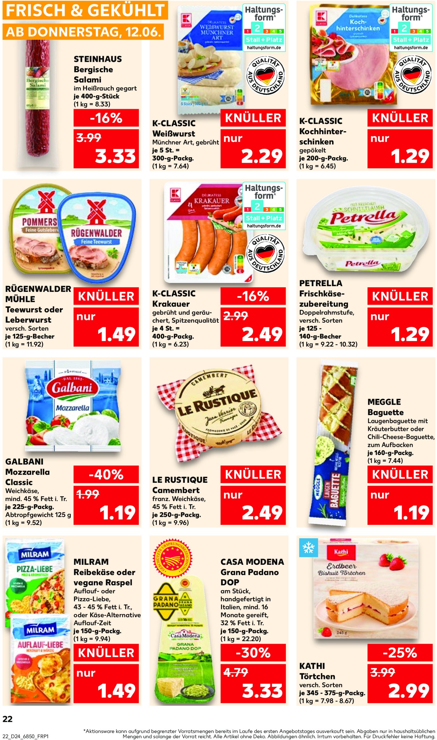 kaufland - Kaufland Prospekt-Prospekt gültig vom 12.06. bis 18.06. - page: 22 kaufland - Kaufland Prospekt-Prospekt gültig vom 12.06. bis 18.06. - page: 22