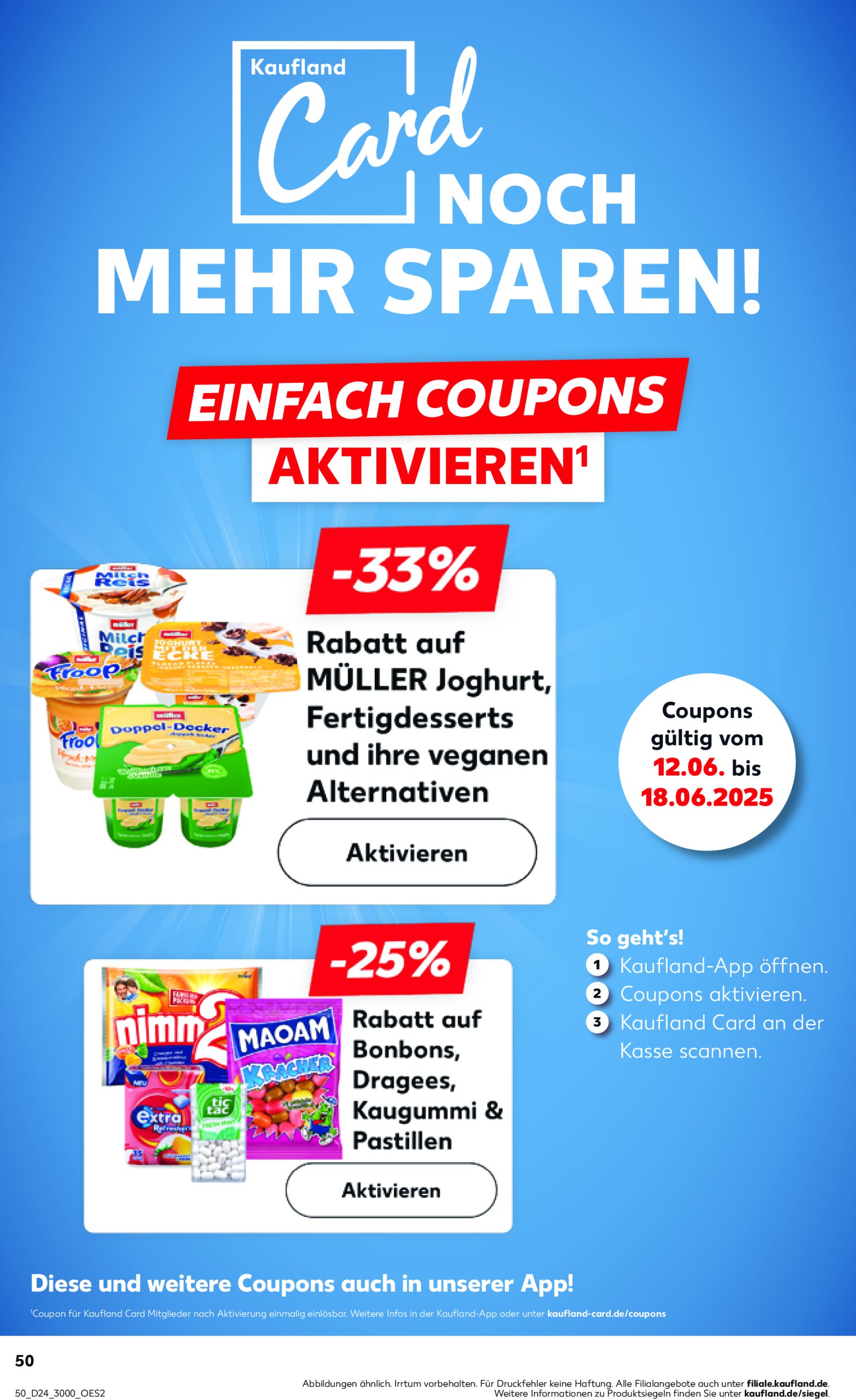 kaufland - Kaufland Prospekt-Prospekt gültig vom 12.06. bis 18.06. - page: 50 kaufland - Kaufland Prospekt-Prospekt gültig vom 12.06. bis 18.06. - page: 50
