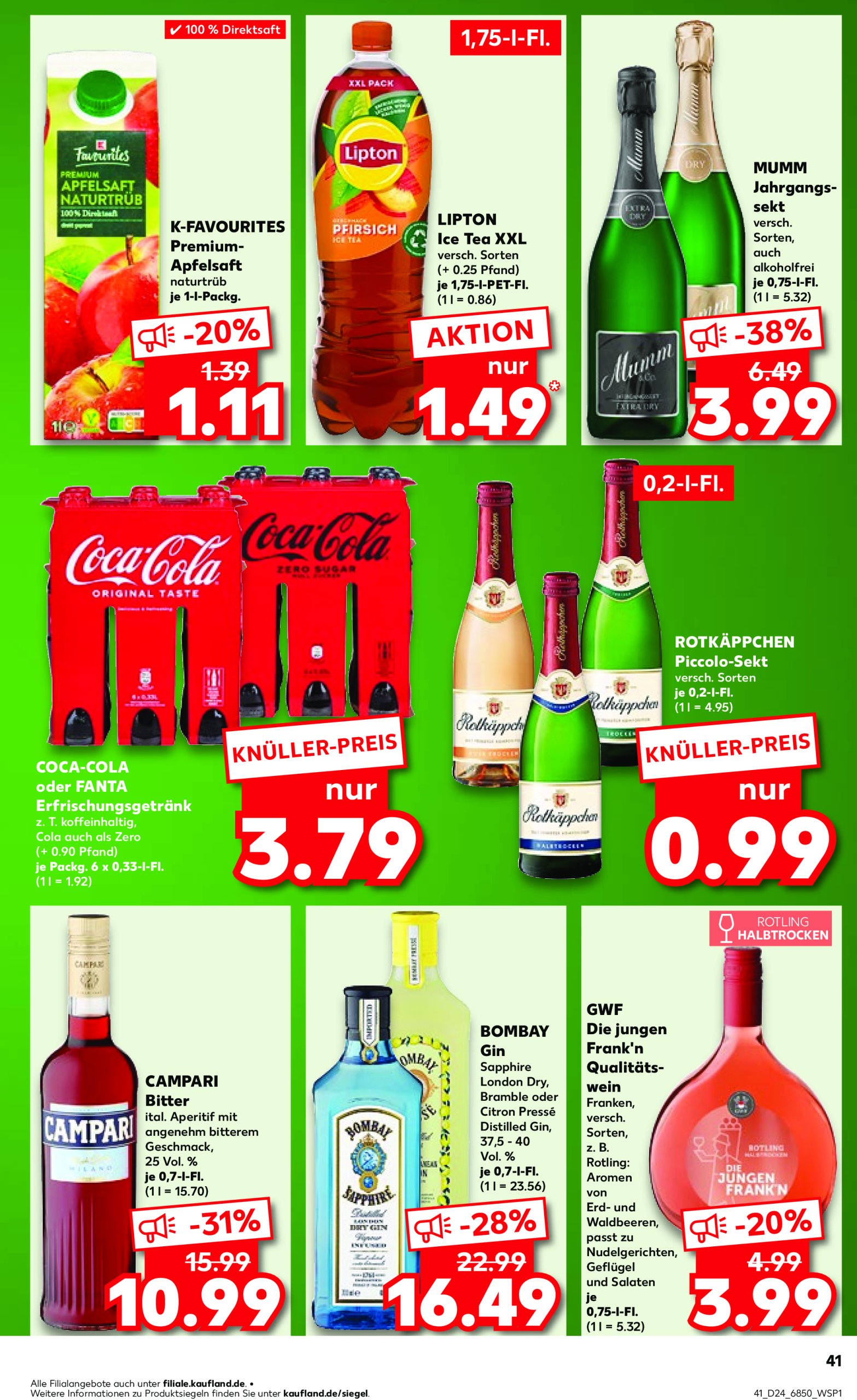 kaufland - Kaufland Prospekt-Prospekt gültig vom 12.06. bis 18.06. - page: 41 kaufland - Kaufland Prospekt-Prospekt gültig vom 12.06. bis 18.06. - page: 41