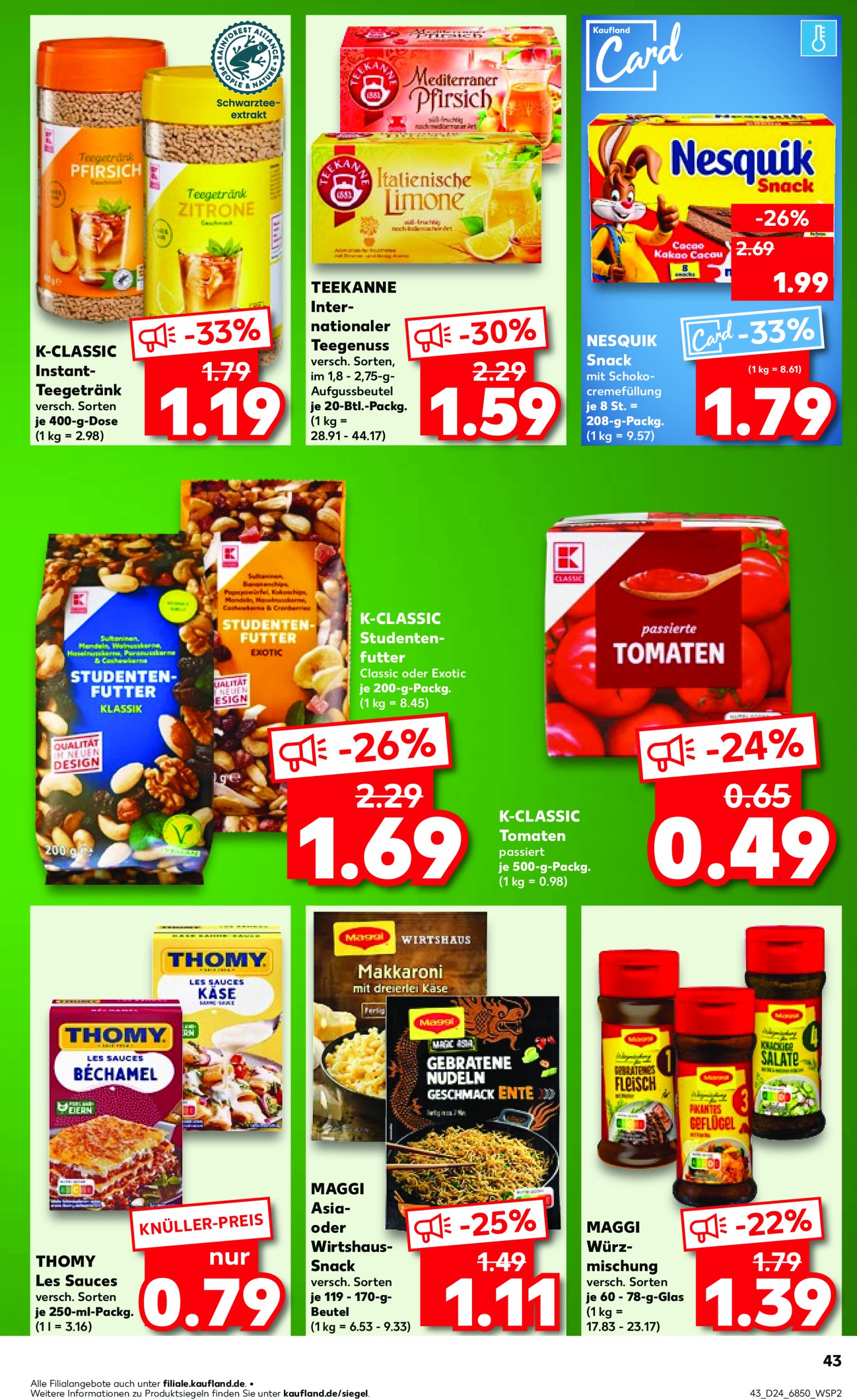 kaufland - Kaufland Prospekt-Prospekt gültig vom 12.06. bis 18.06. - page: 43 kaufland - Kaufland Prospekt-Prospekt gültig vom 12.06. bis 18.06. - page: 43