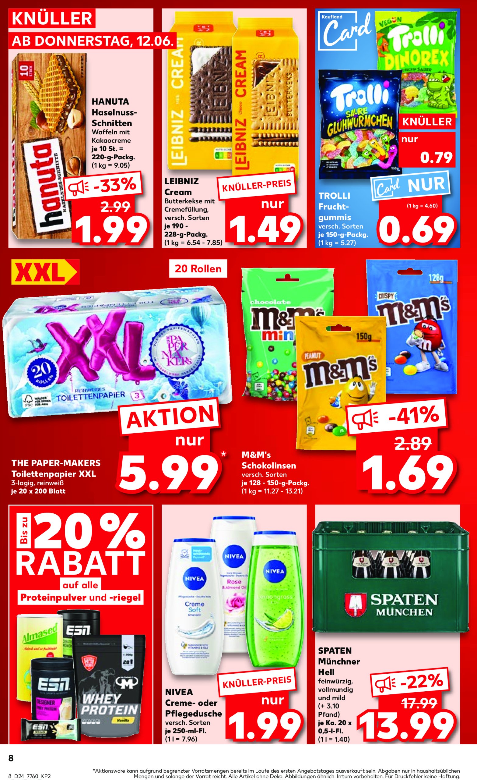 kaufland - Kaufland Prospekt-Prospekt gültig vom 12.06. bis 18.06. - page: 8 kaufland - Kaufland Prospekt-Prospekt gültig vom 12.06. bis 18.06. - page: 8