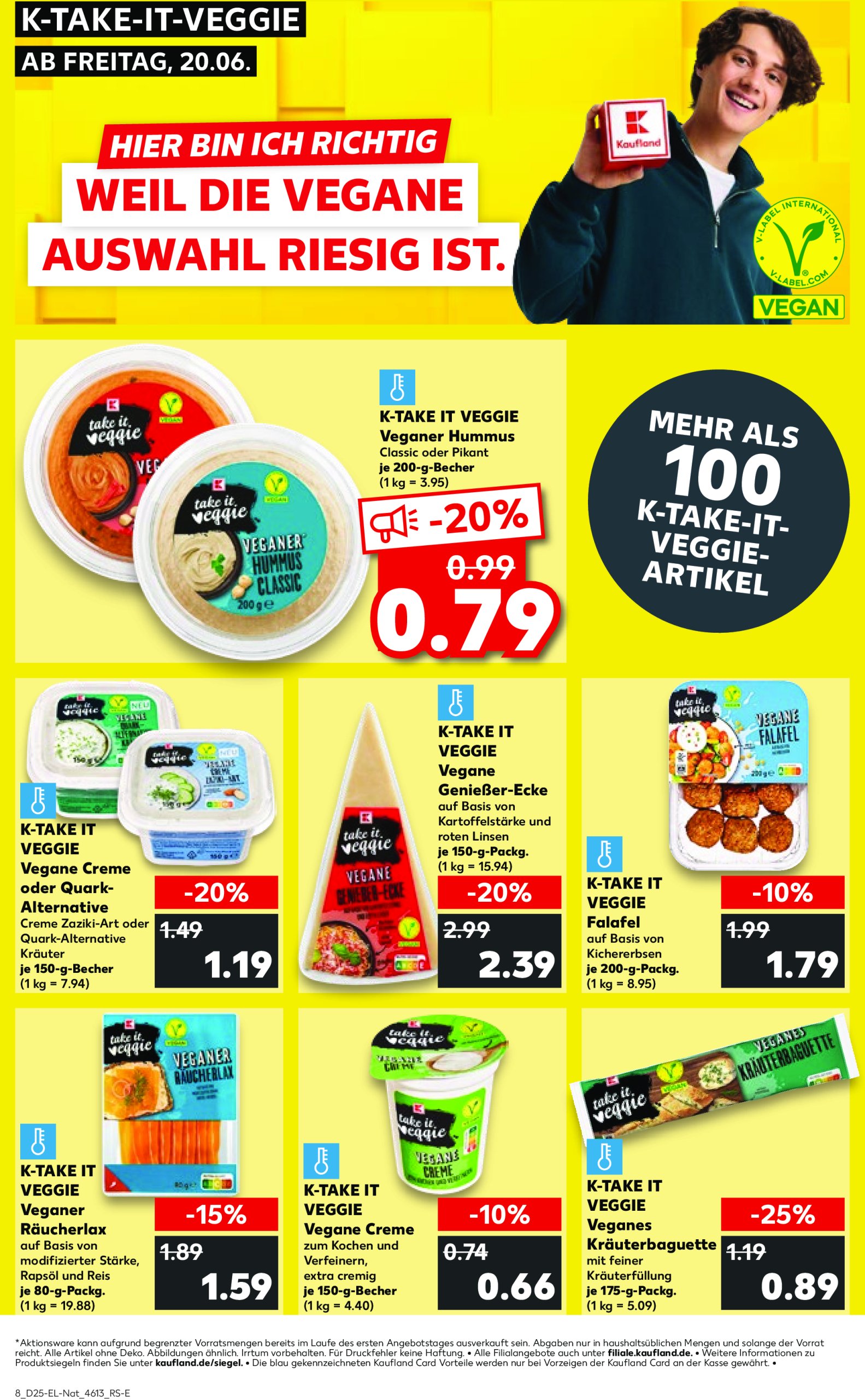 kaufland - Kaufland - Bio-Prospekt gültig vom 20.06. bis 25.06. - page: 8