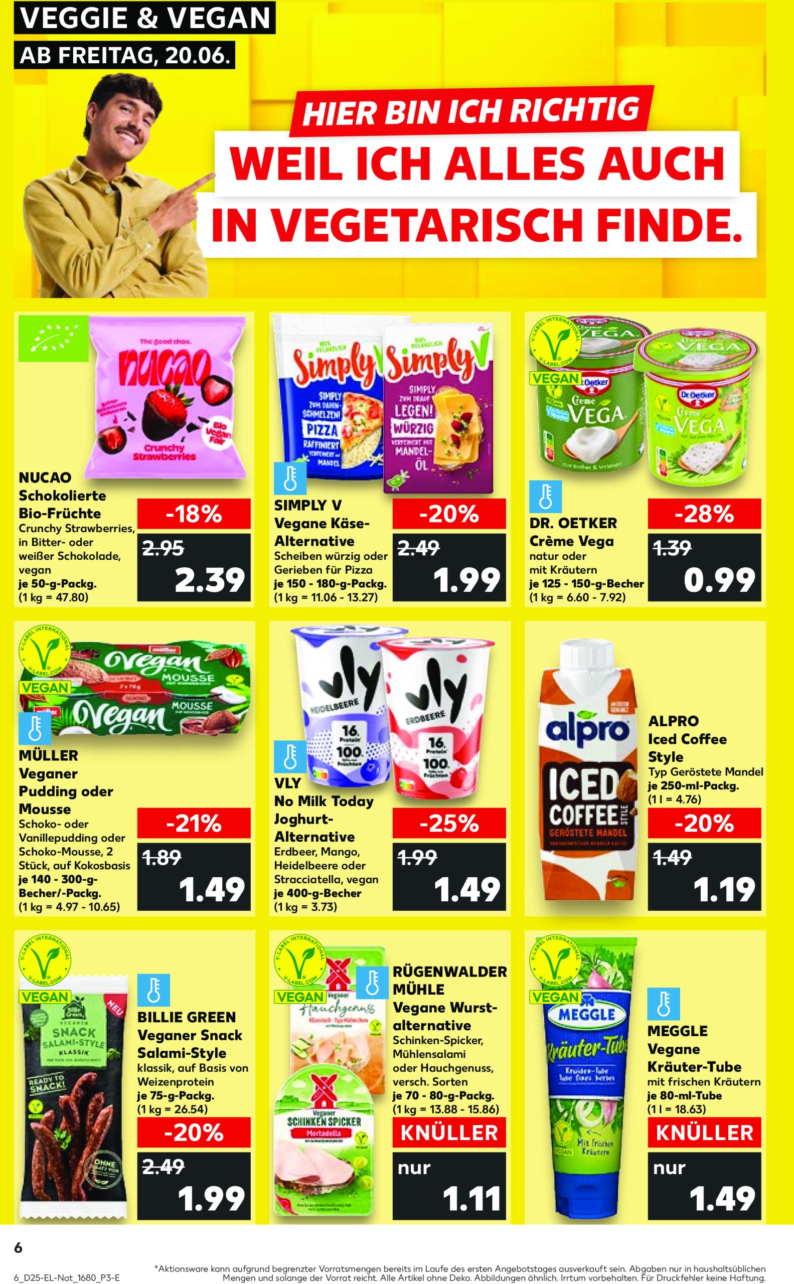 kaufland - Kaufland - Bio-Prospekt gültig vom 20.06. bis 25.06. - page: 6
