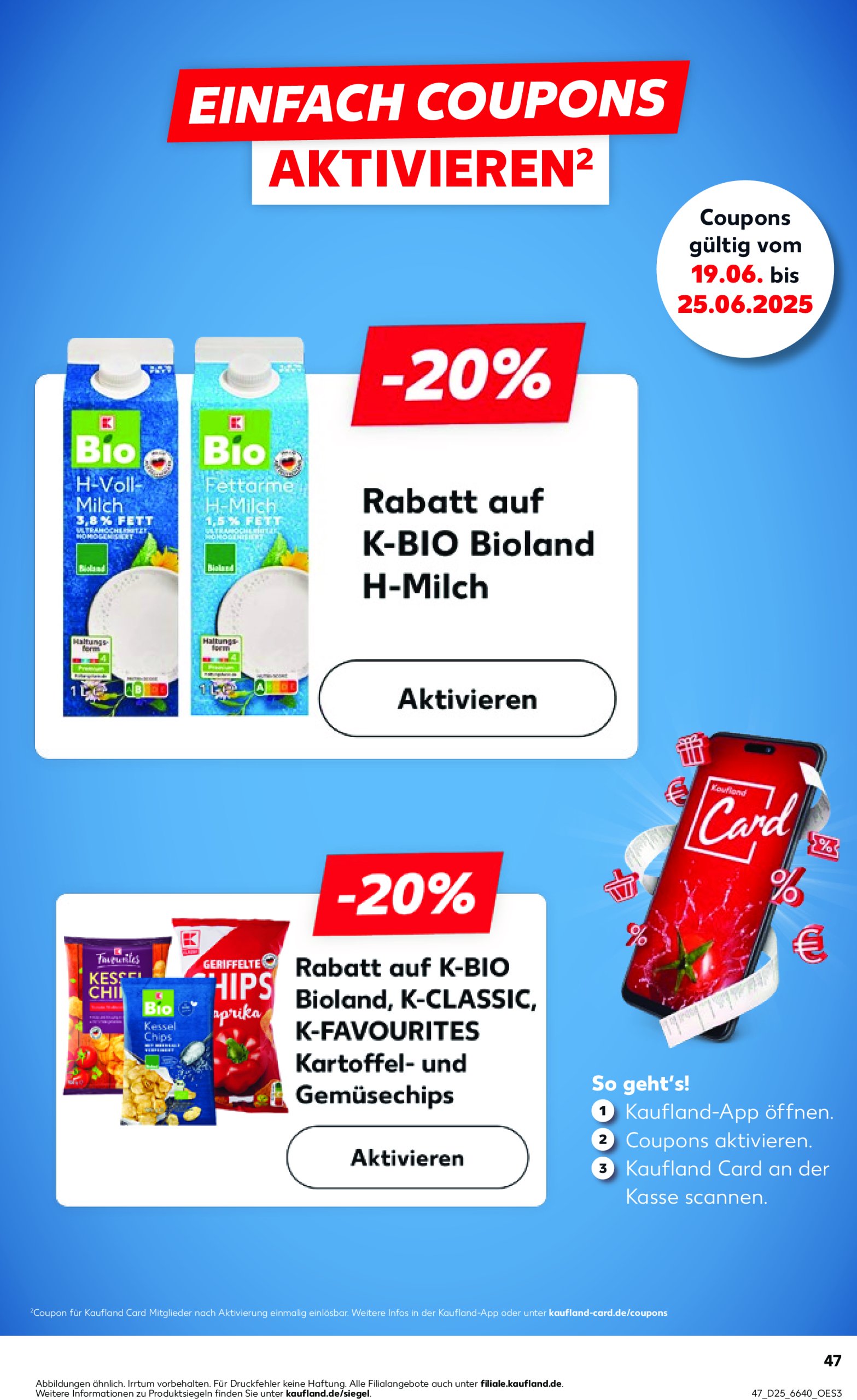 kaufland - Kaufland-Prospekt gültig vom 20.06. bis 25.06. - page: 47 kaufland - Kaufland-Prospekt gültig vom 20.06. bis 25.06. - page: 47