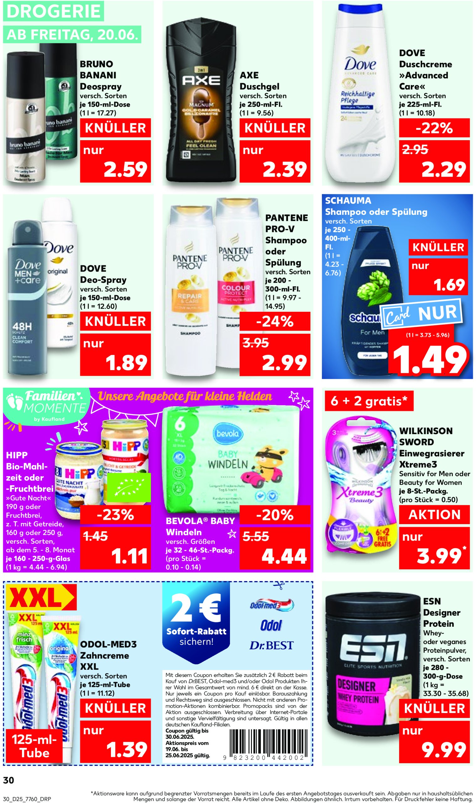 kaufland - Kaufland-Prospekt gültig vom 20.06. bis 25.06. - page: 30 kaufland - Kaufland-Prospekt gültig vom 20.06. bis 25.06. - page: 30