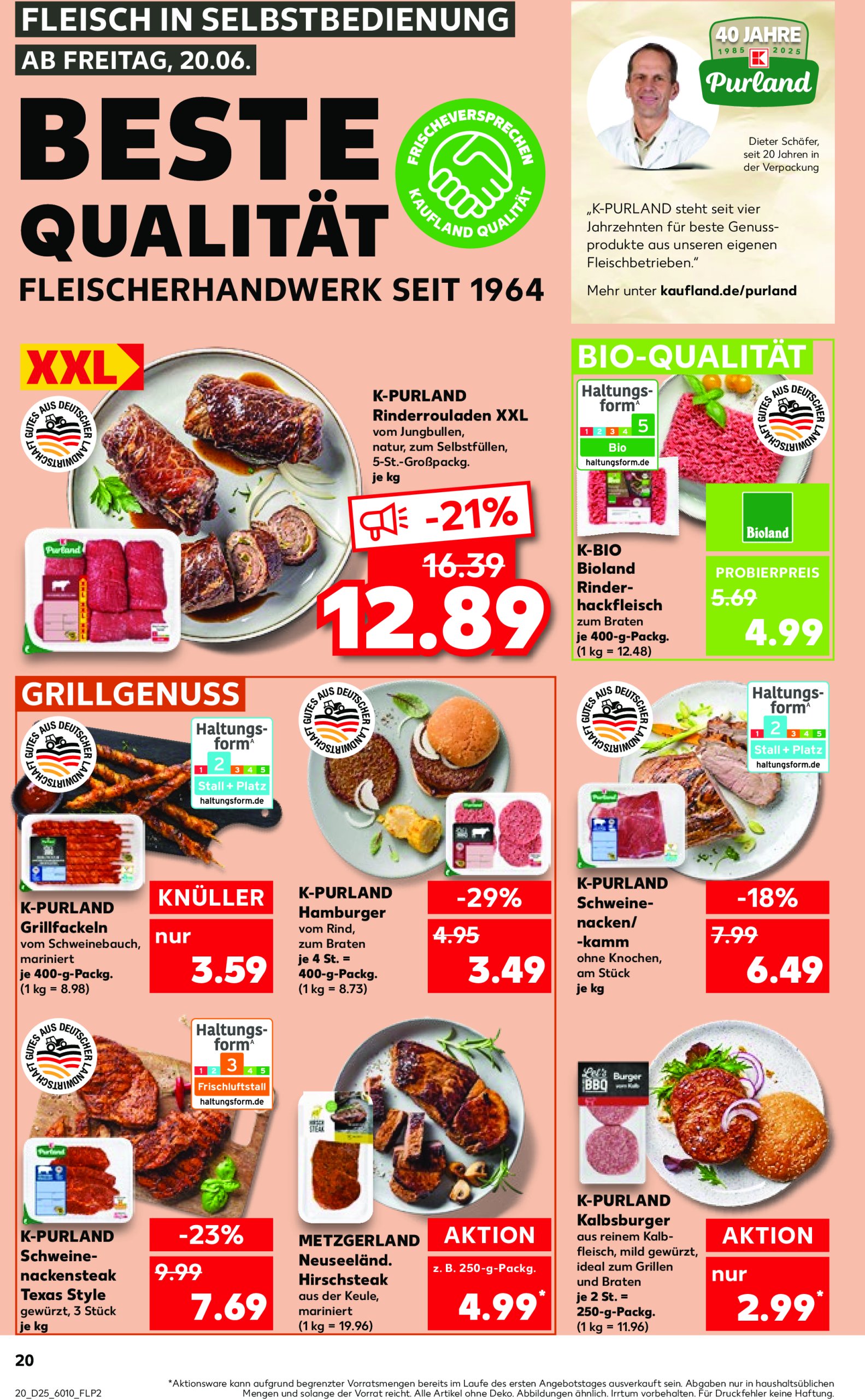 kaufland - Kaufland-Prospekt gültig vom 20.06. bis 25.06. - page: 20 kaufland - Kaufland-Prospekt gültig vom 20.06. bis 25.06. - page: 20