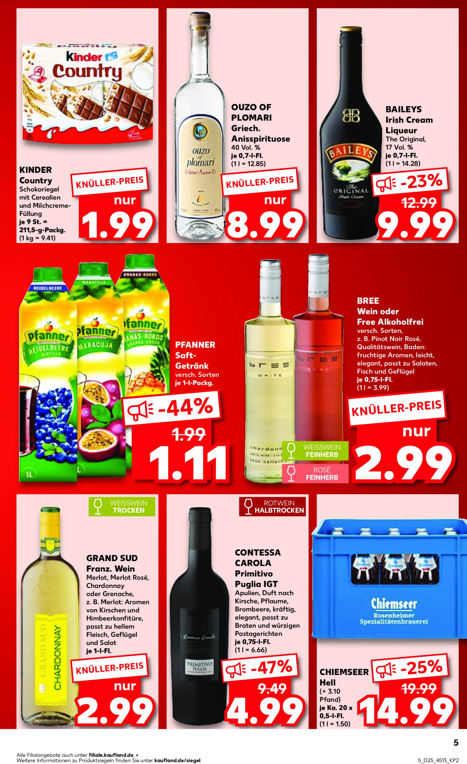 kaufland - Kaufland-Prospekt gültig vom 20.06. bis 25.06. - page: 5 kaufland - Kaufland-Prospekt gültig vom 20.06. bis 25.06. - page: 5