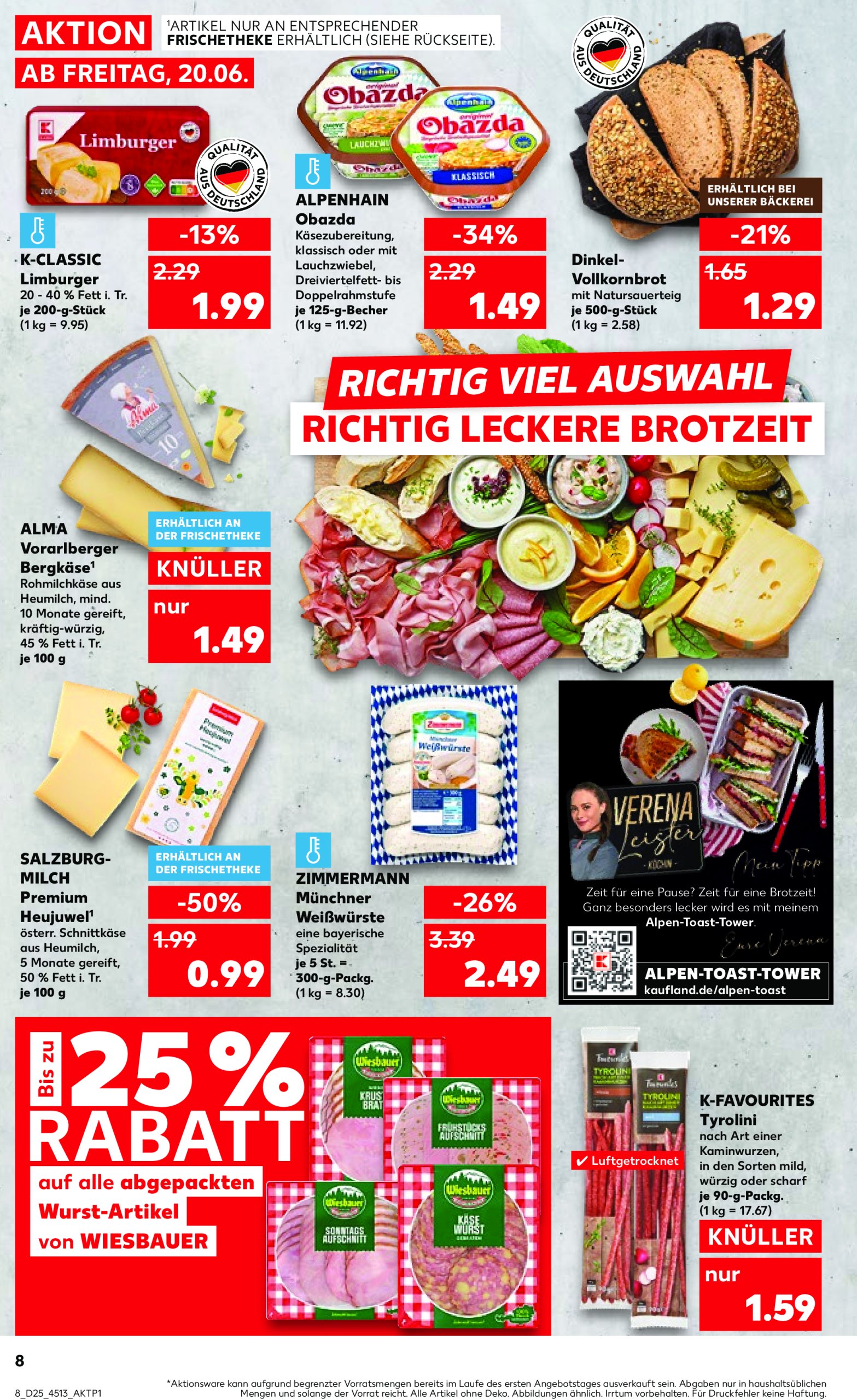 kaufland - Kaufland-Prospekt gültig vom 20.06. bis 25.06. - page: 8 kaufland - Kaufland-Prospekt gültig vom 20.06. bis 25.06. - page: 8
