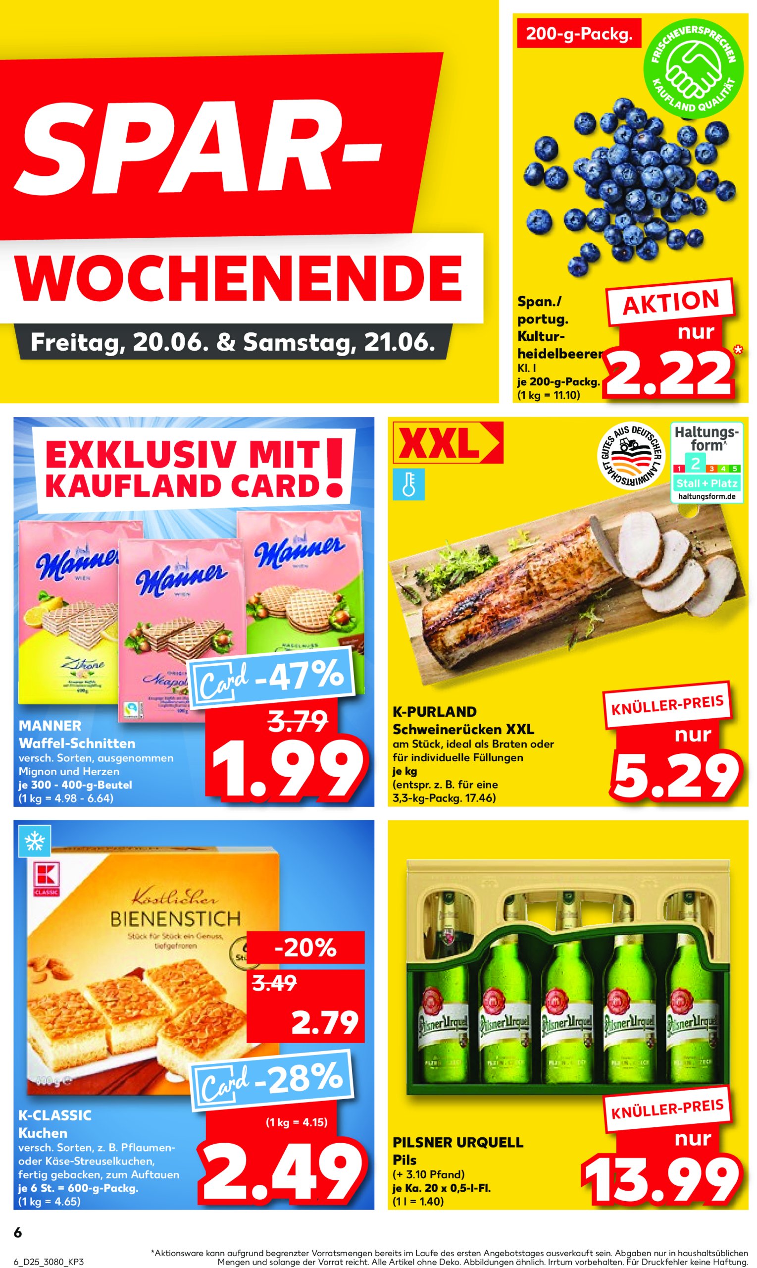 kaufland - Kaufland-Prospekt gültig vom 20.06. bis 25.06. - page: 6 kaufland - Kaufland-Prospekt gültig vom 20.06. bis 25.06. - page: 6