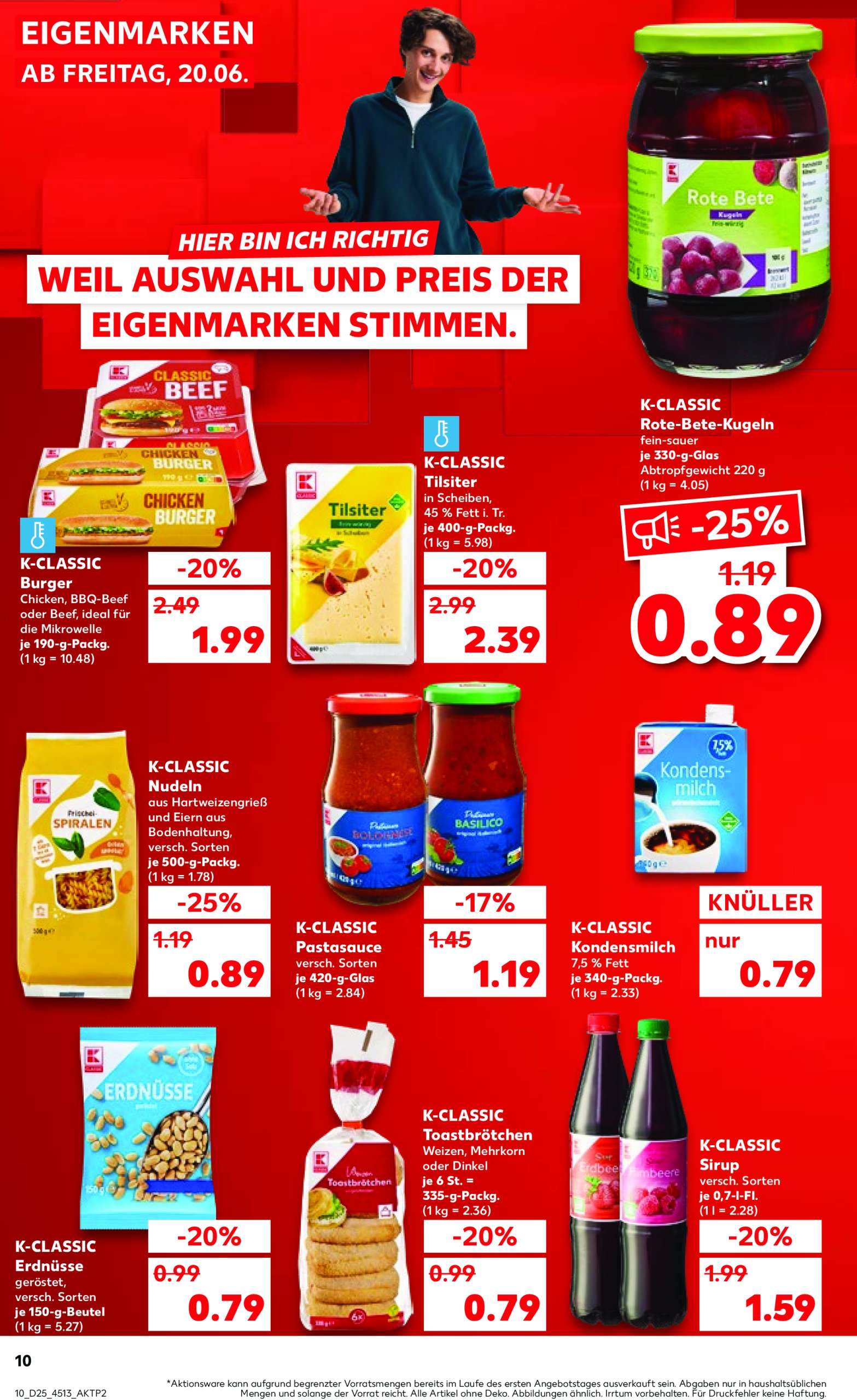kaufland - Kaufland-Prospekt gültig vom 20.06. bis 25.06. - page: 10 kaufland - Kaufland-Prospekt gültig vom 20.06. bis 25.06. - page: 10
