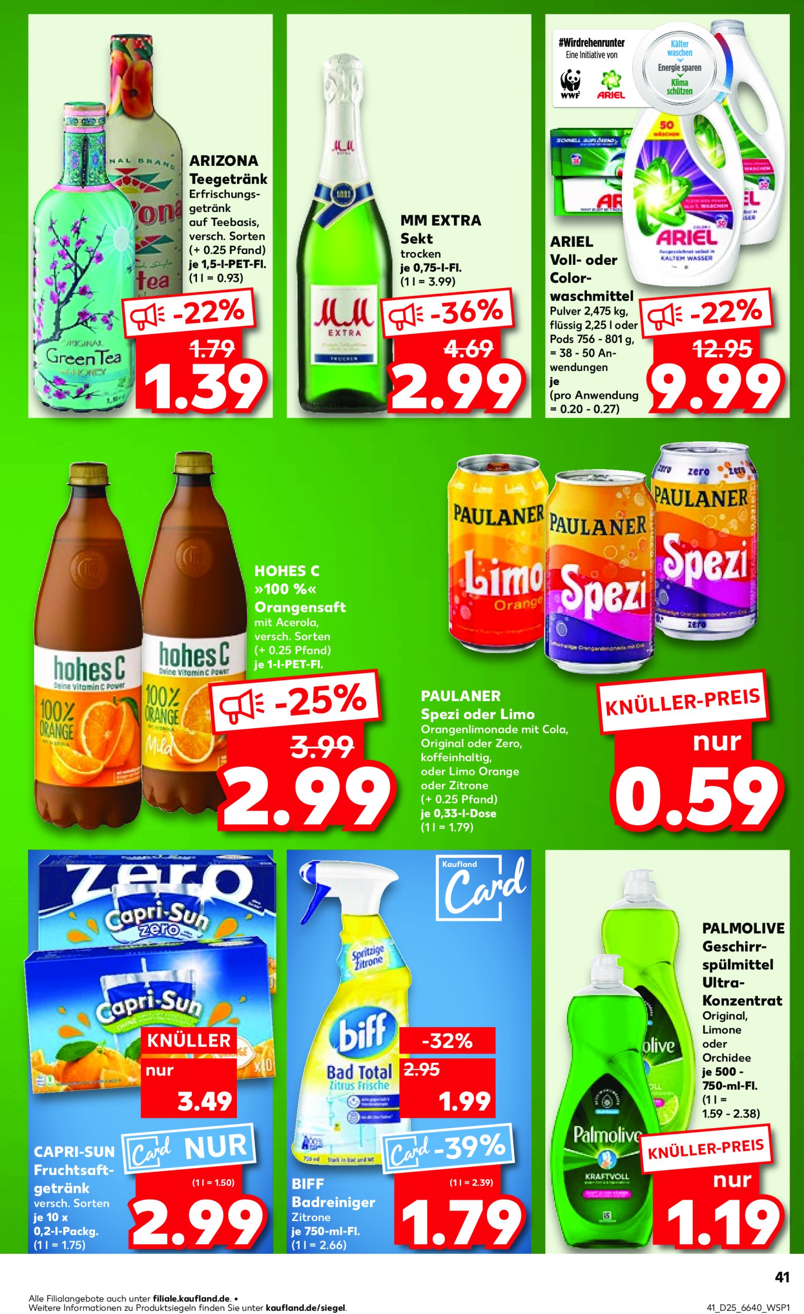 kaufland - Kaufland-Prospekt gültig vom 20.06. bis 25.06. - page: 41 kaufland - Kaufland-Prospekt gültig vom 20.06. bis 25.06. - page: 41