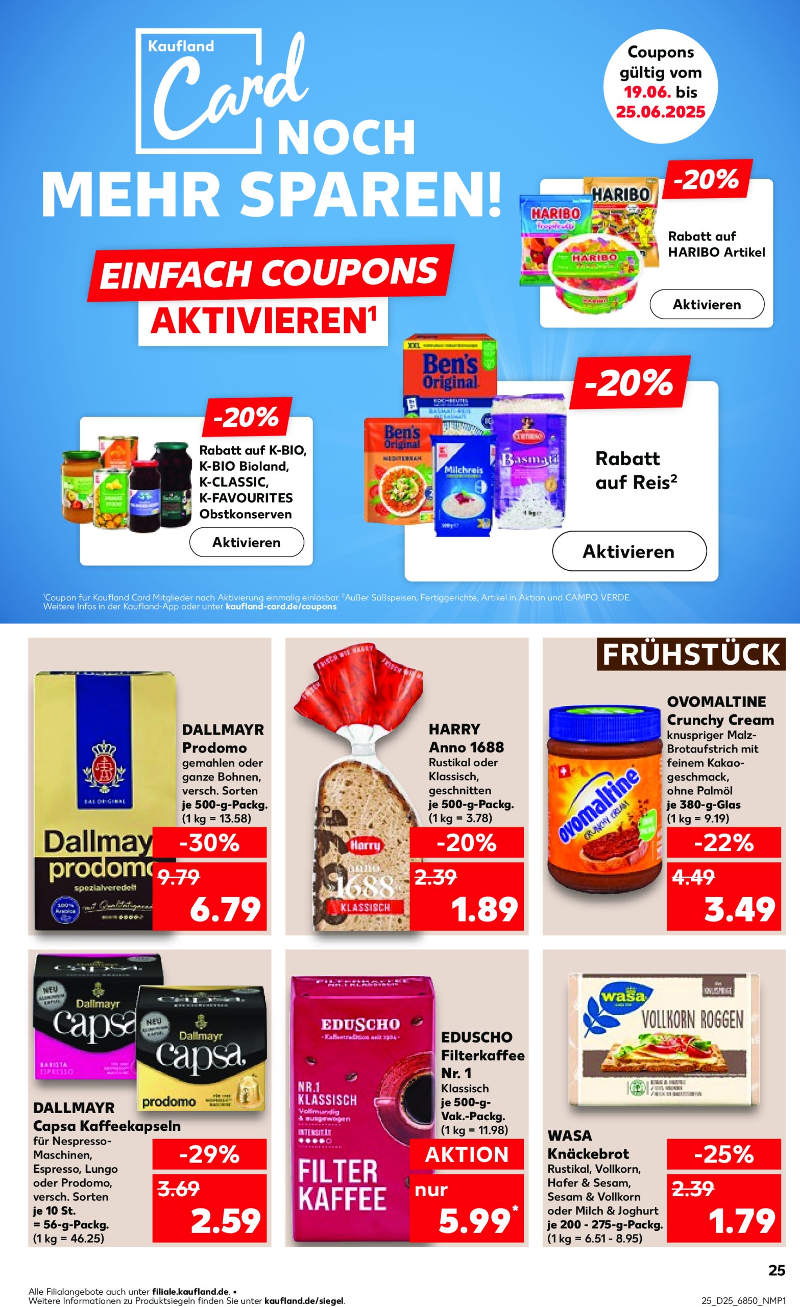 kaufland - Kaufland-Prospekt gültig vom 20.06. bis 25.06. - page: 25 kaufland - Kaufland-Prospekt gültig vom 20.06. bis 25.06. - page: 25