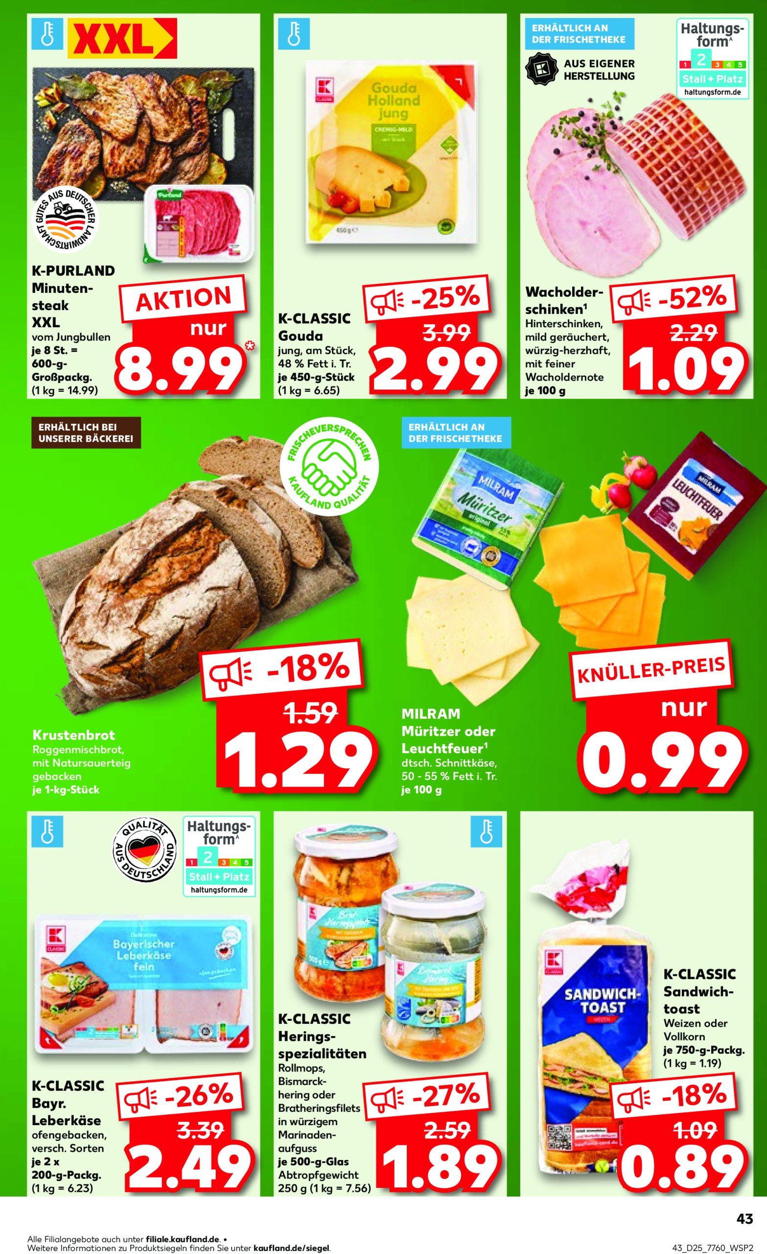 kaufland - Kaufland-Prospekt gültig vom 20.06. bis 25.06. - page: 43 kaufland - Kaufland-Prospekt gültig vom 20.06. bis 25.06. - page: 43