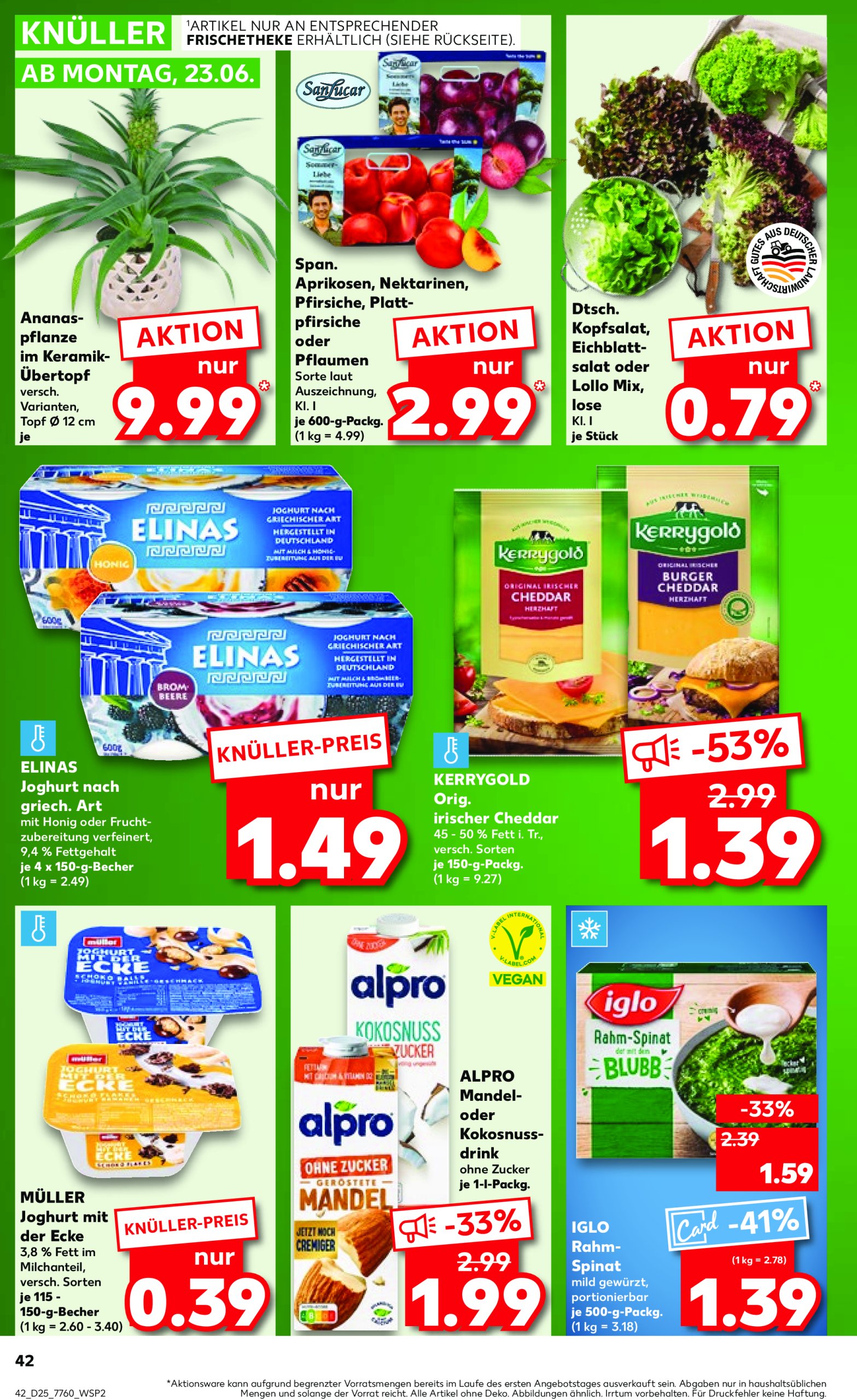 kaufland - Kaufland-Prospekt gültig vom 20.06. bis 25.06. - page: 42 kaufland - Kaufland-Prospekt gültig vom 20.06. bis 25.06. - page: 42