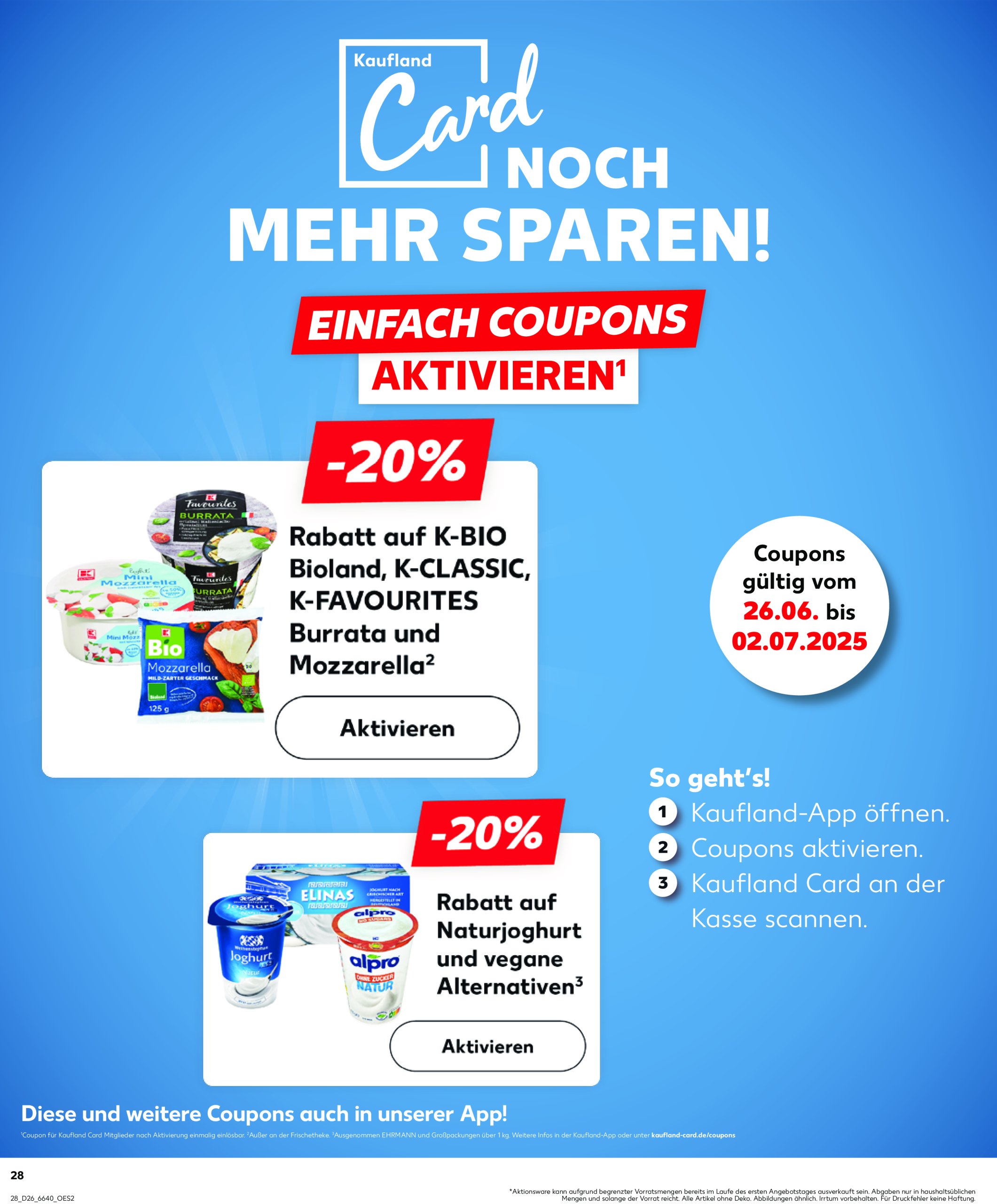 kaufland - Kaufland-Prospekt gültig vom 26.06. bis 02.07. - page: 28