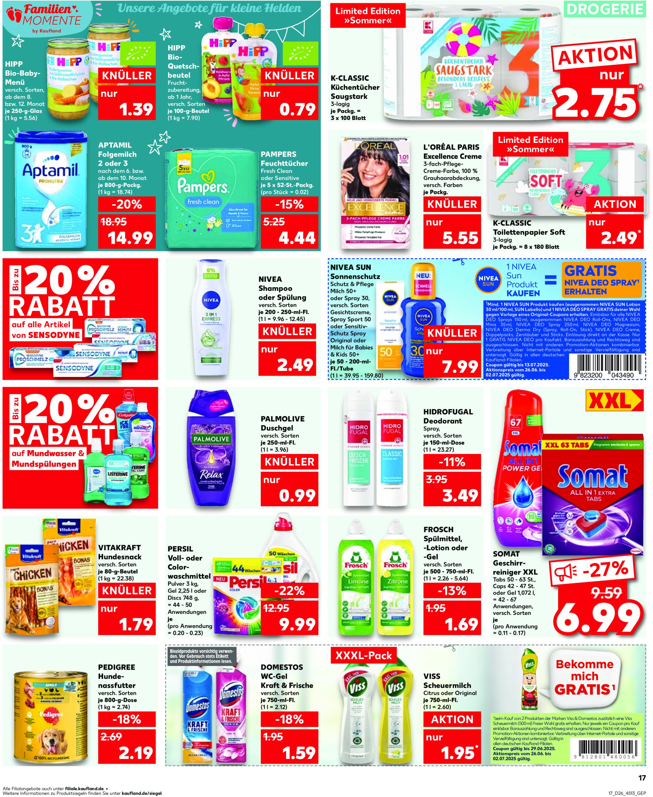 kaufland - Kaufland-Prospekt gültig vom 26.06. bis 02.07. - page: 17
