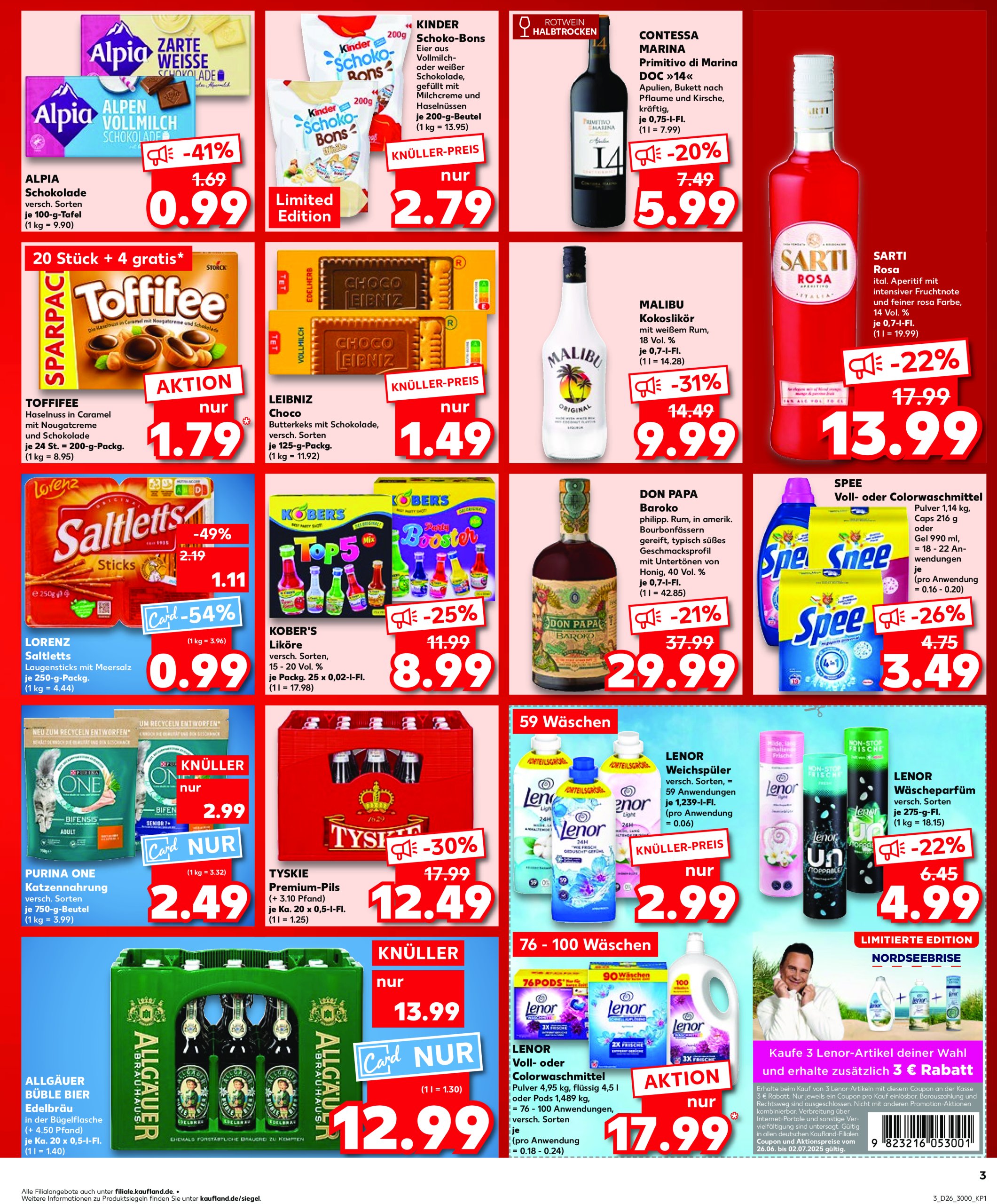 kaufland - Kaufland-Prospekt gültig vom 26.06. bis 02.07. - page: 3