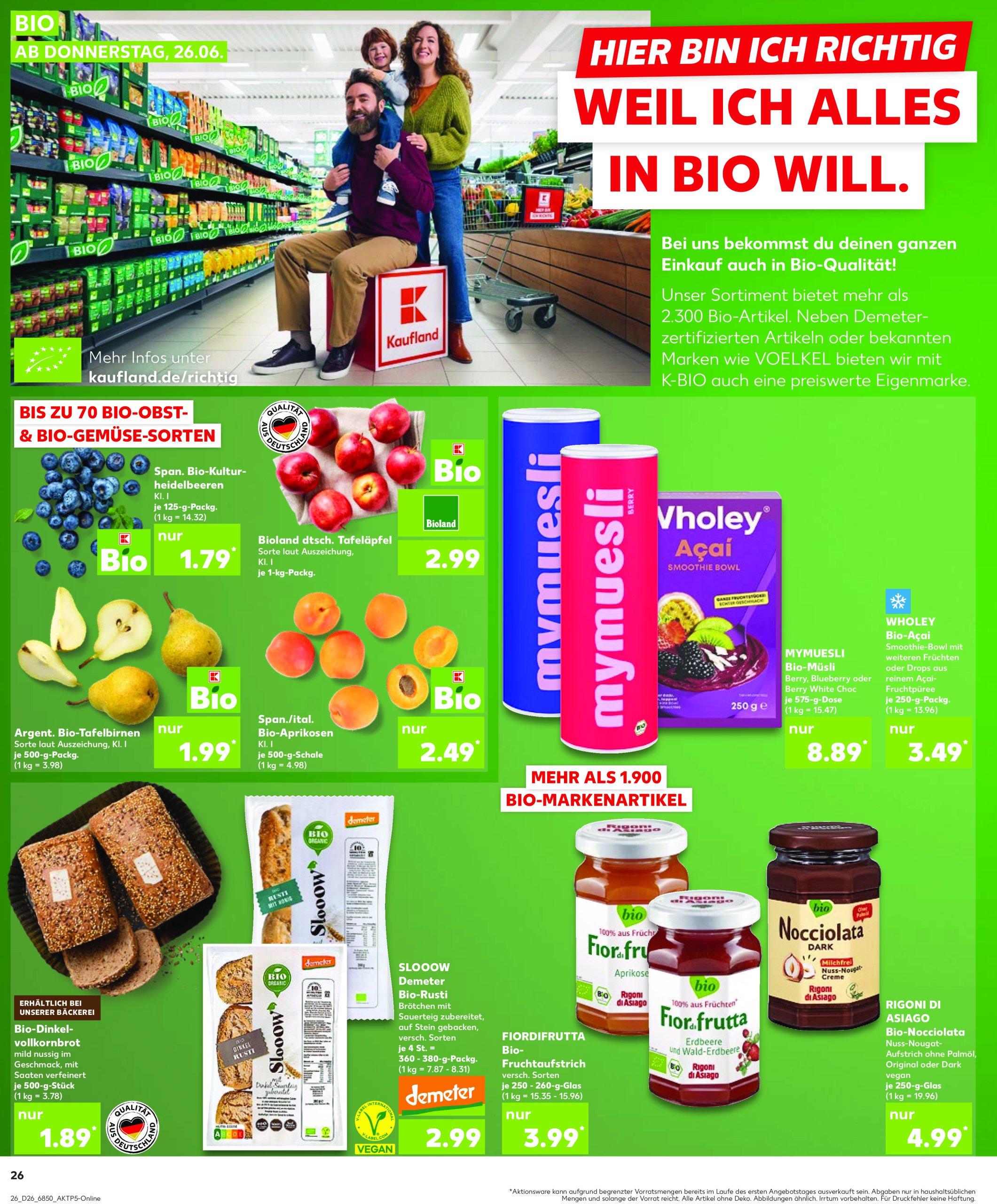 kaufland - Kaufland-Prospekt gültig vom 26.06. bis 02.07. - page: 26