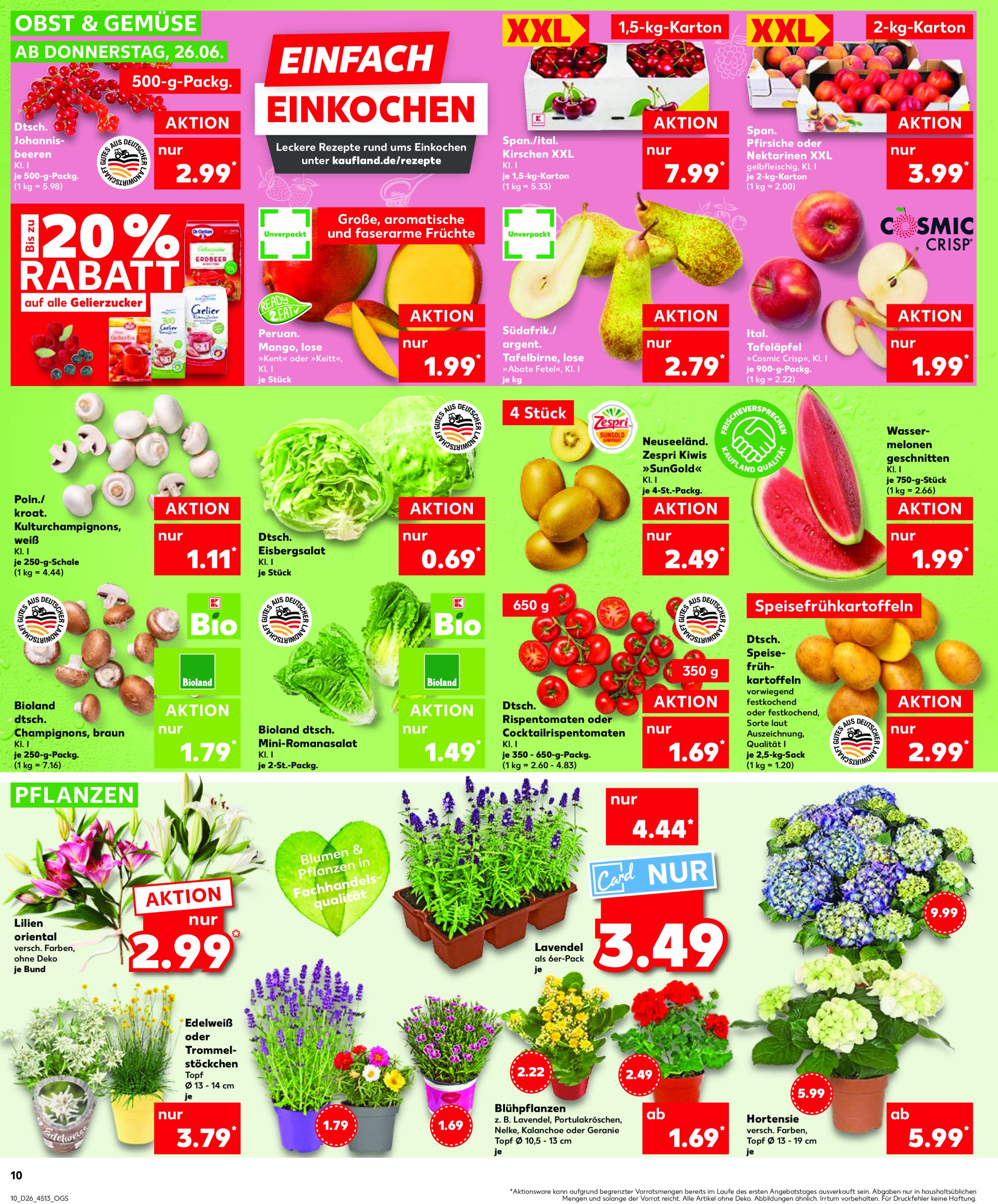 kaufland - Kaufland-Prospekt gültig vom 26.06. bis 02.07. - page: 10