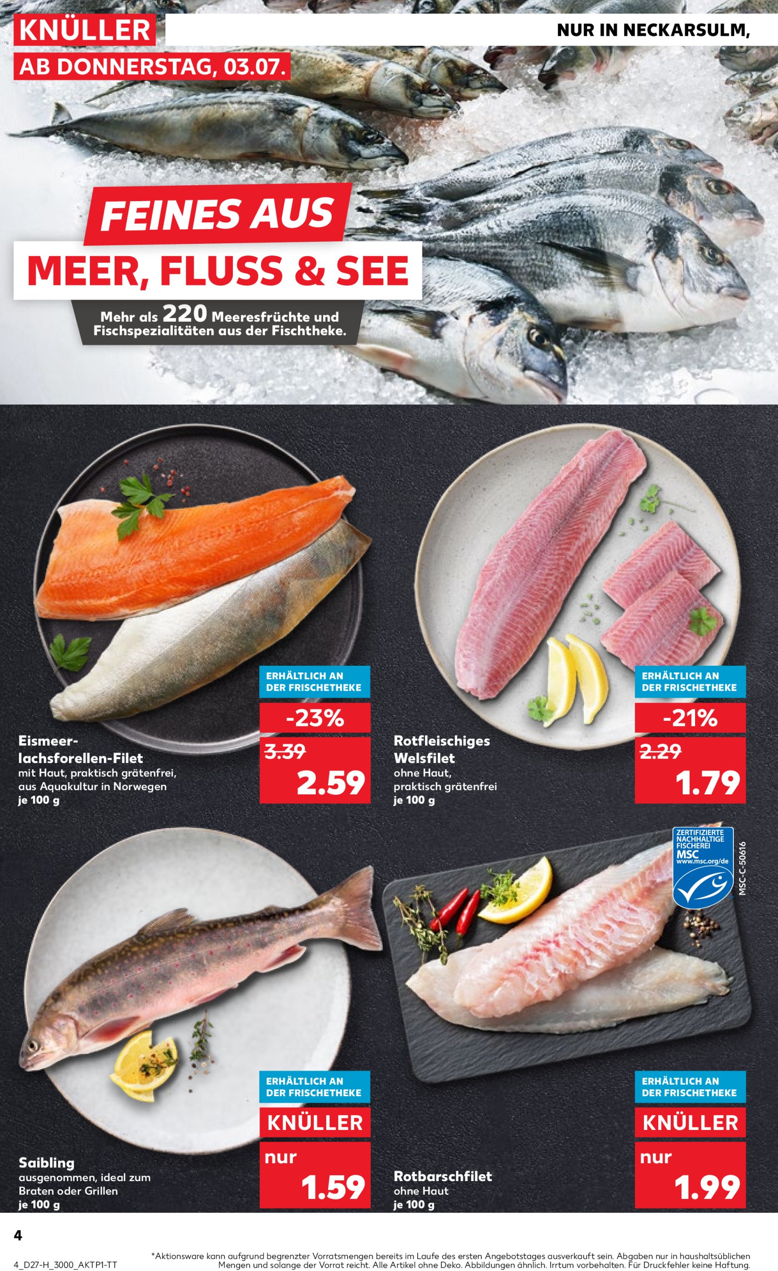 kaufland - Kaufland - Neckarsulm-Prospekt gültig vom 03.07. bis 09.07. - page: 4