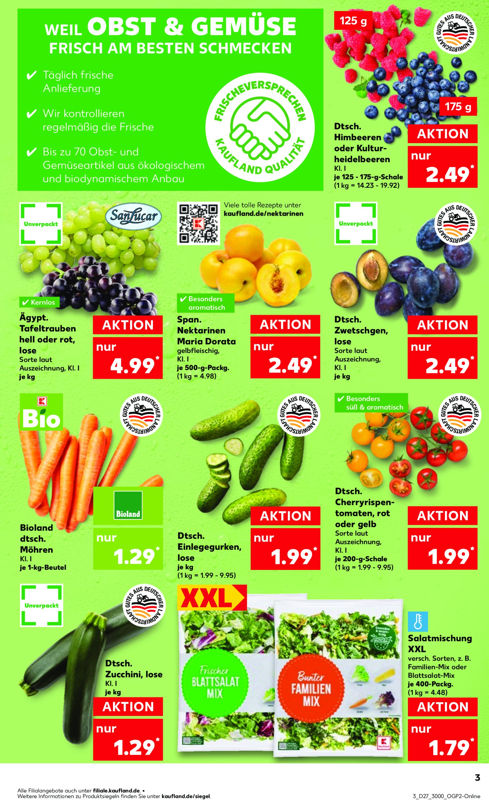 kaufland - Kaufland-Prospekt gültig vom 03.07. bis 09.07. - page: 3 kaufland - Kaufland-Prospekt gültig vom 03.07. bis 09.07. - page: 3